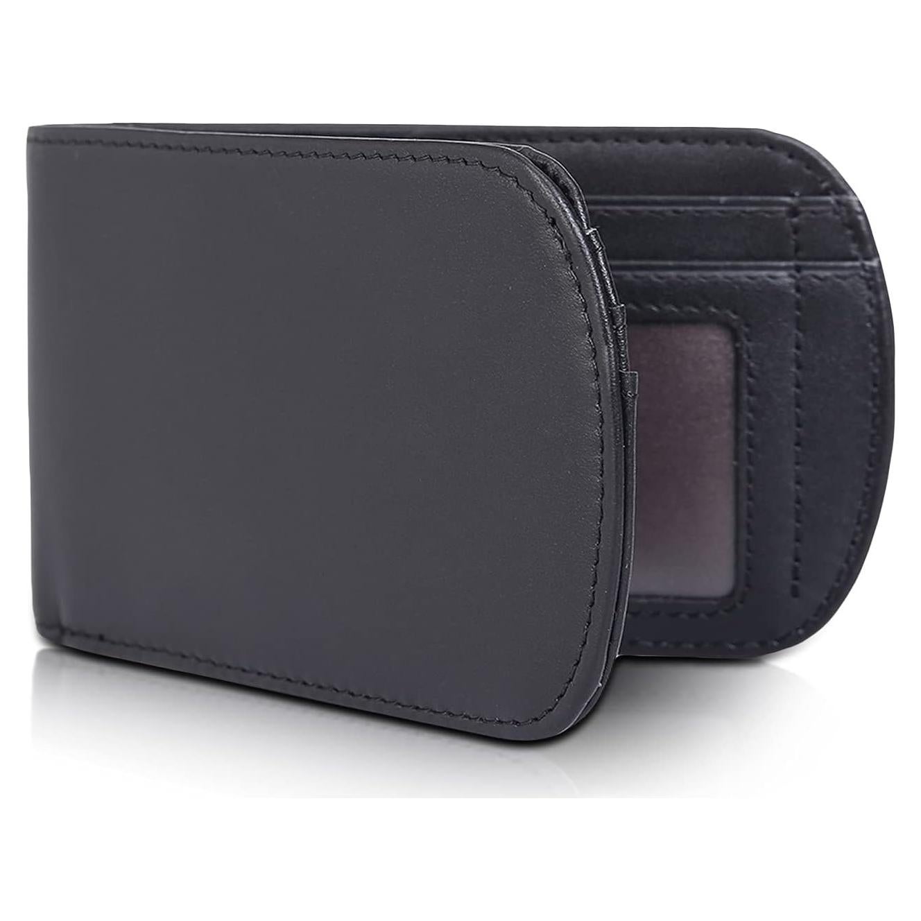 Billetera Bifold Cuero Italiano Polare con Bloqueo RFID Hombre