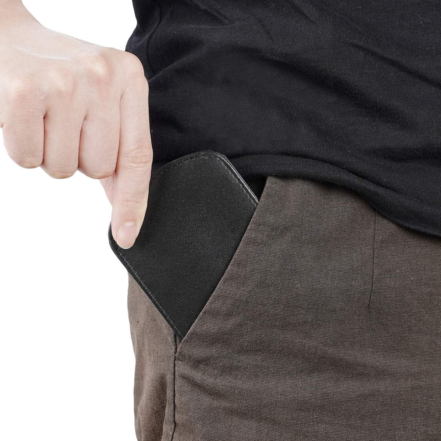 Billetera Bifold Cuero Italiano Polare con Bloqueo RFID Hombre