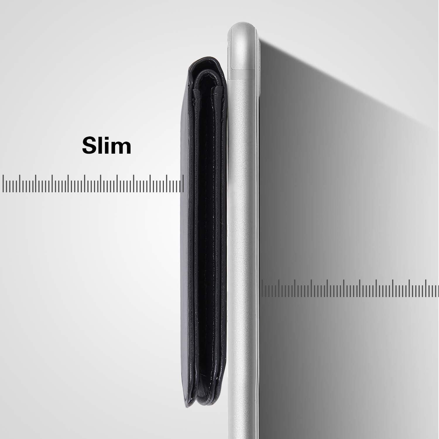 Billetera Bifold Cuero Italiano Polare con Bloqueo RFID Hombre