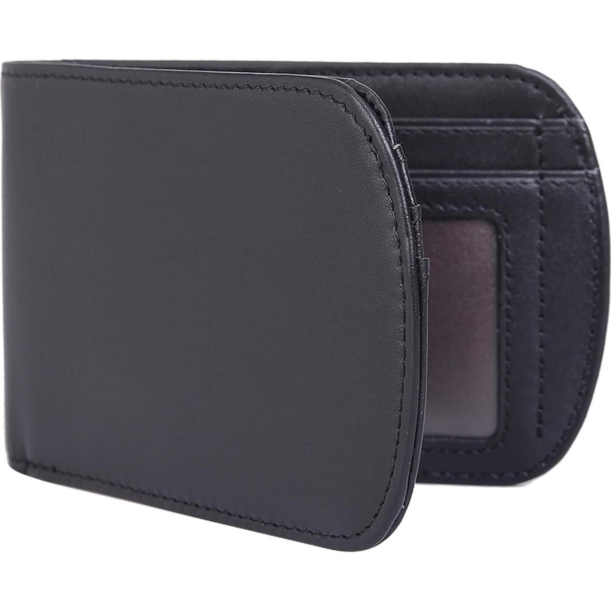 Billetera Bifold Cuero Italiano Polare con Bloqueo RFID Hombre