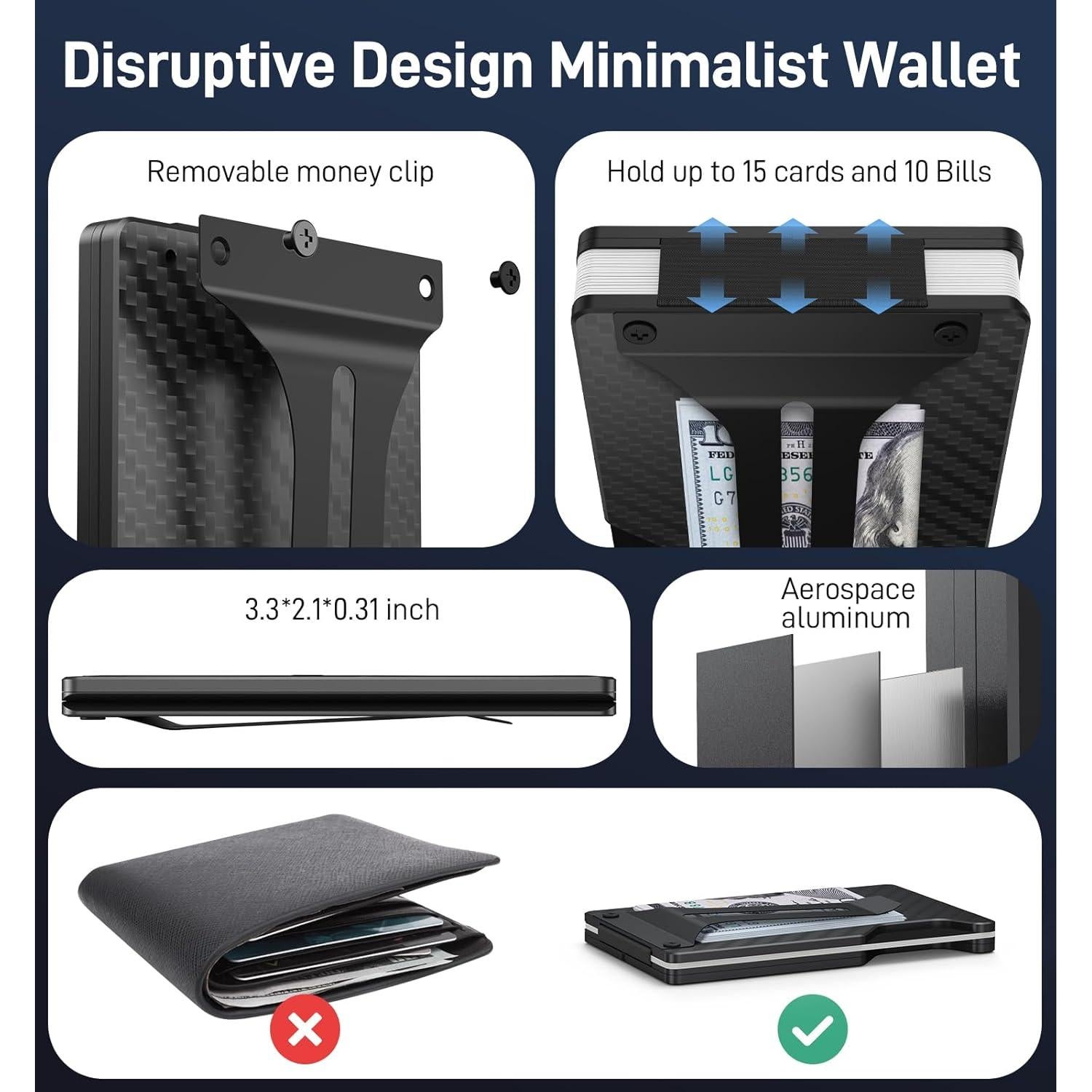 Billetera Inteligente Antirrobo SHENZHEN Air Wallet Pro RFID