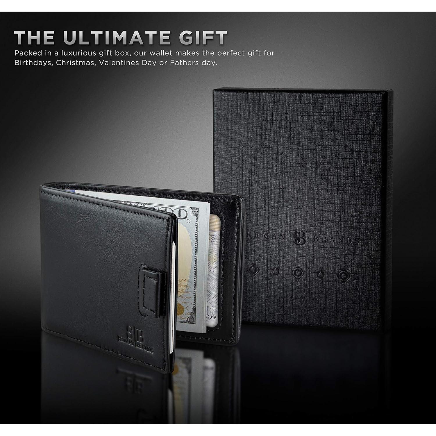 Billetera delgada SERMAN BRANDS Rogue Air con bloqueo RFID