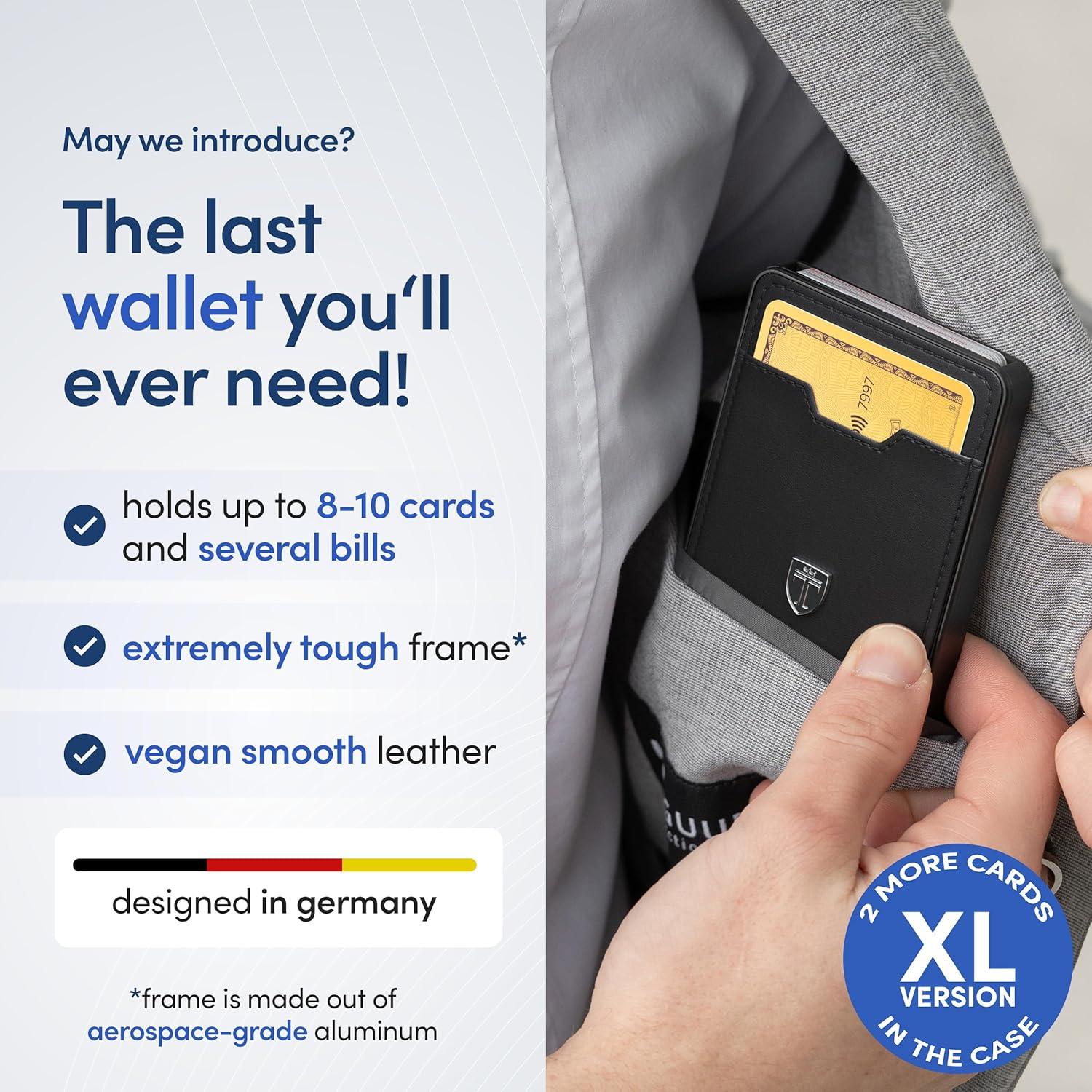 Billetera Slim Travando Swype para Hombres RFID Aluminio