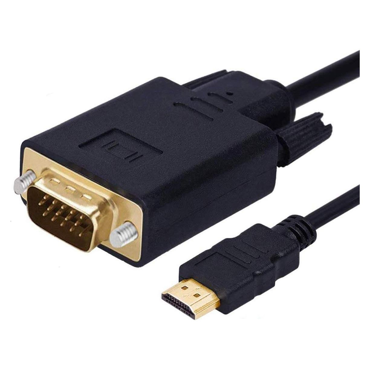 Cable HDMI a VGA Wonlyus 1 metro 1080P macho a macho