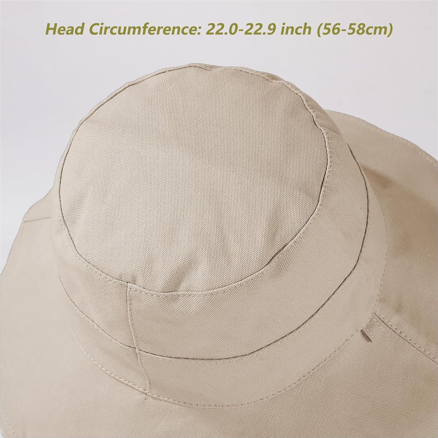Sombrero de Sol Reversible Vidsel para Mujeres Ala Ancha UV50+