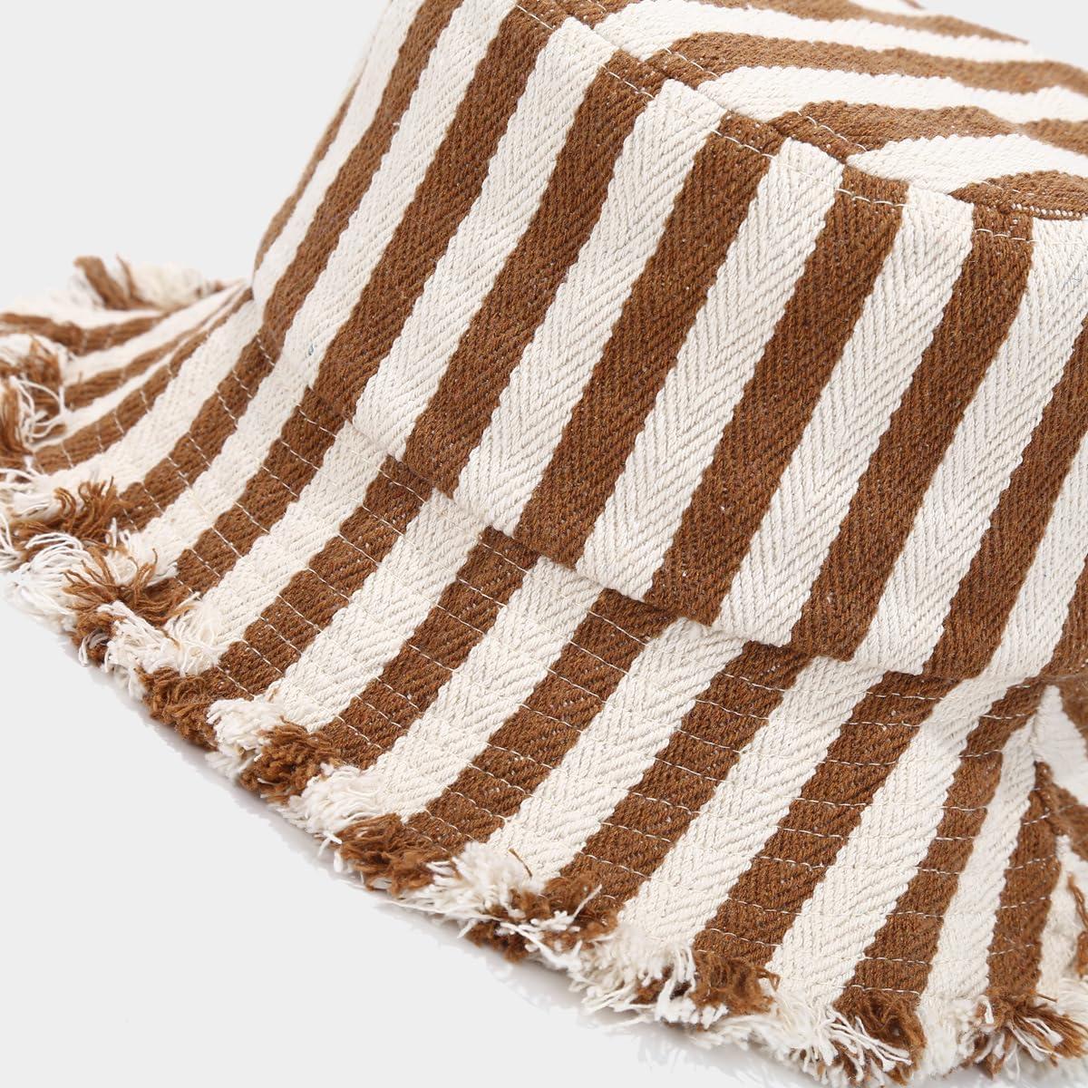 Sombrero de sol unisex Quanhaigou de algodón con ala ancha