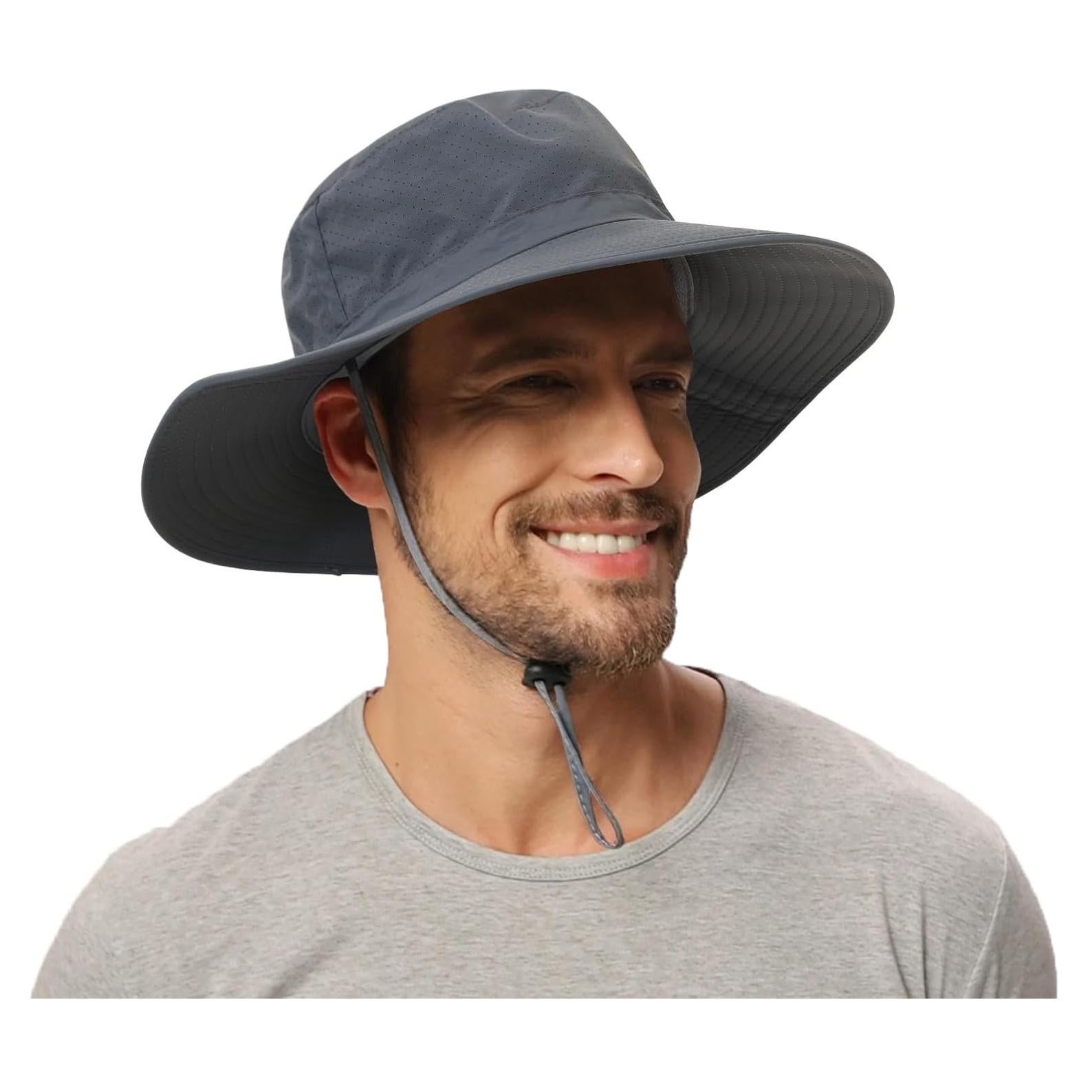 Sombrero de Sol Rosoz UV 50+ Plegable para Hombre y Mujer