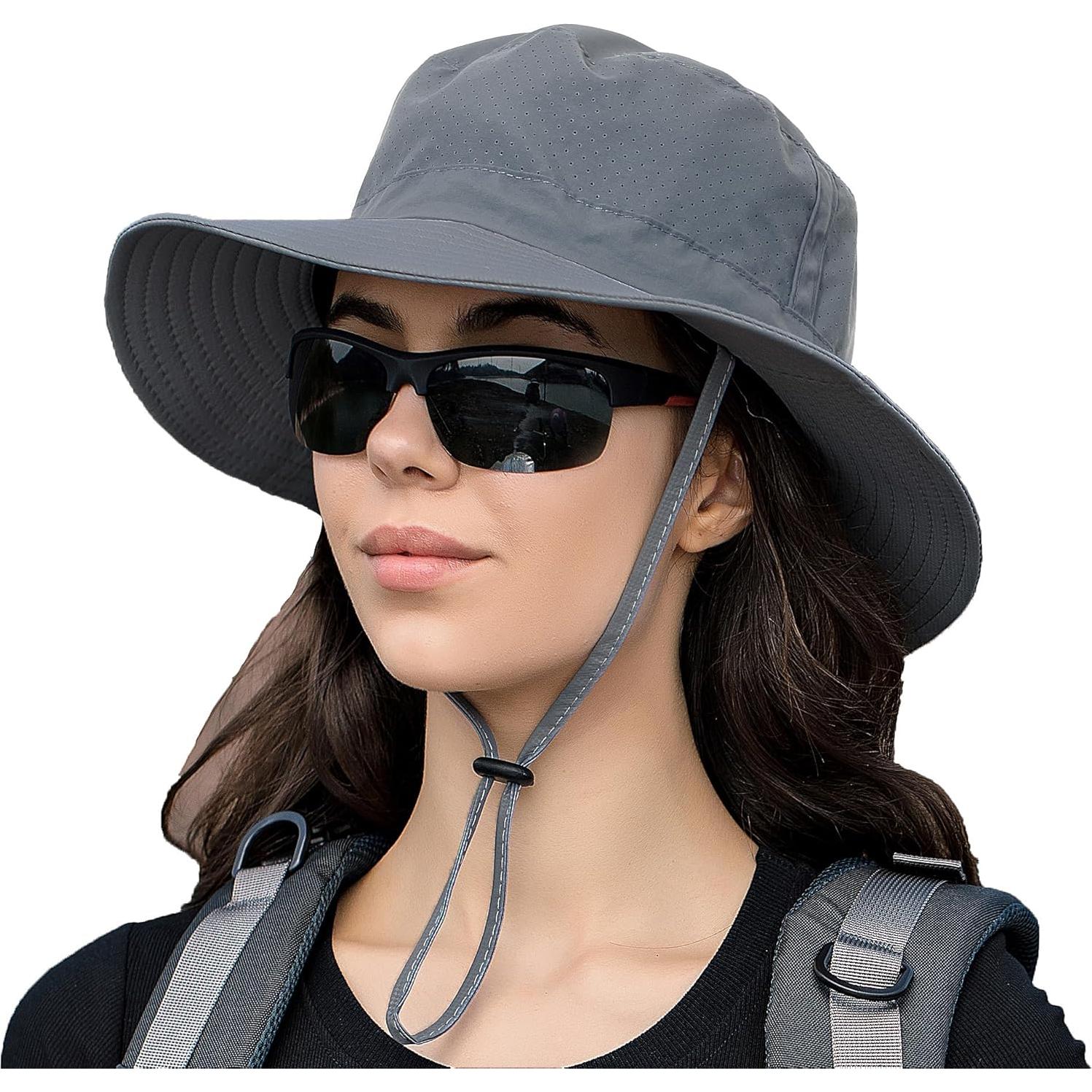 Sombrero de Sol Rosoz UV 50+ Plegable para Hombre y Mujer