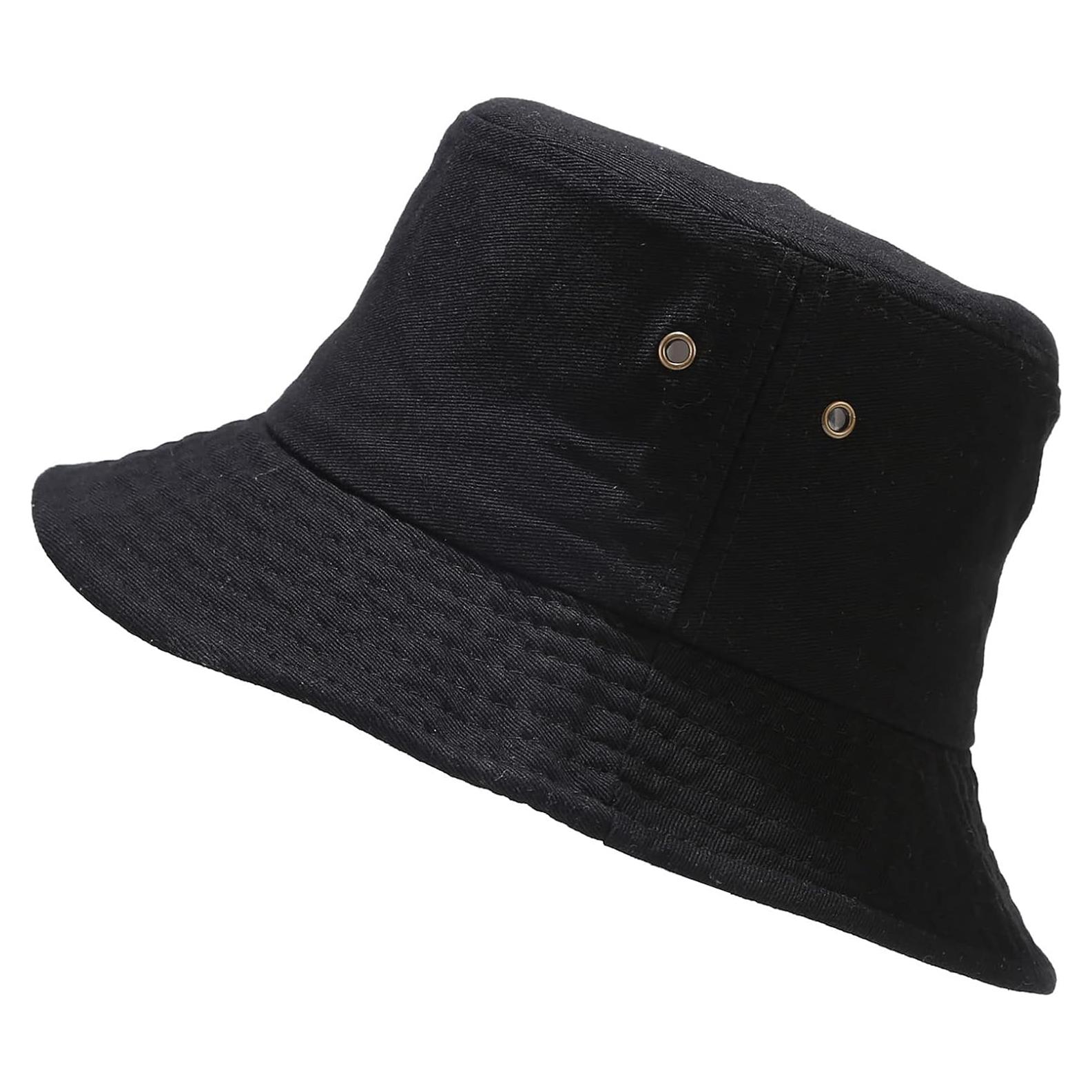 Sombrero de Cubo Unisex Malaxlx Algodón UPF 50+ Protección Solar