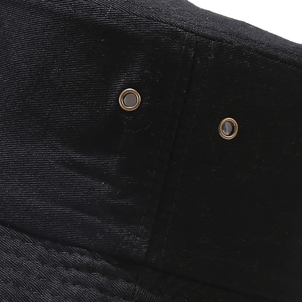 Sombrero de Cubo Unisex Malaxlx Algodón UPF 50+ Protección Solar