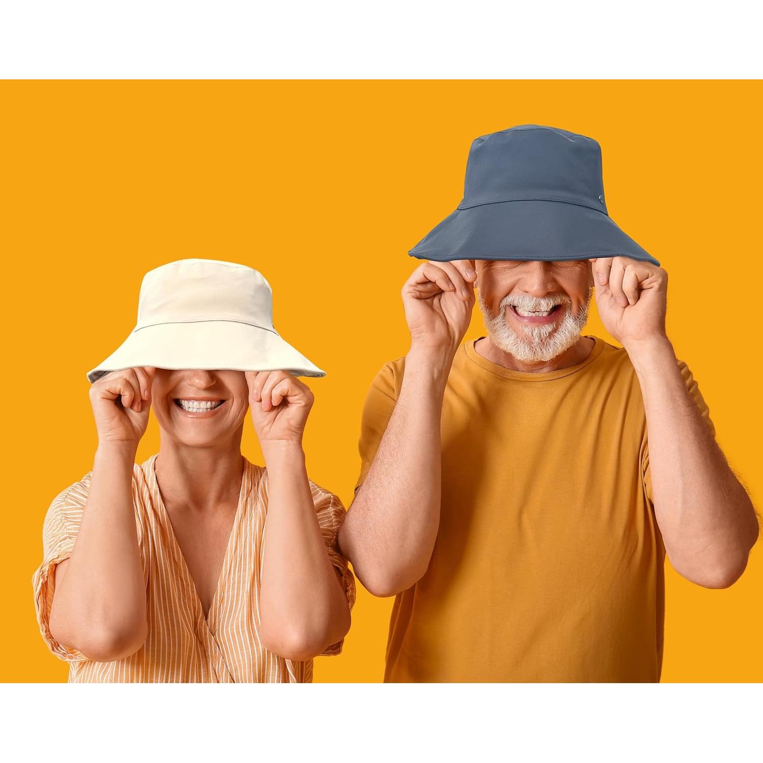 Sombrero de Cubo Plegable para Mujeres - Secado Rápido Rosa