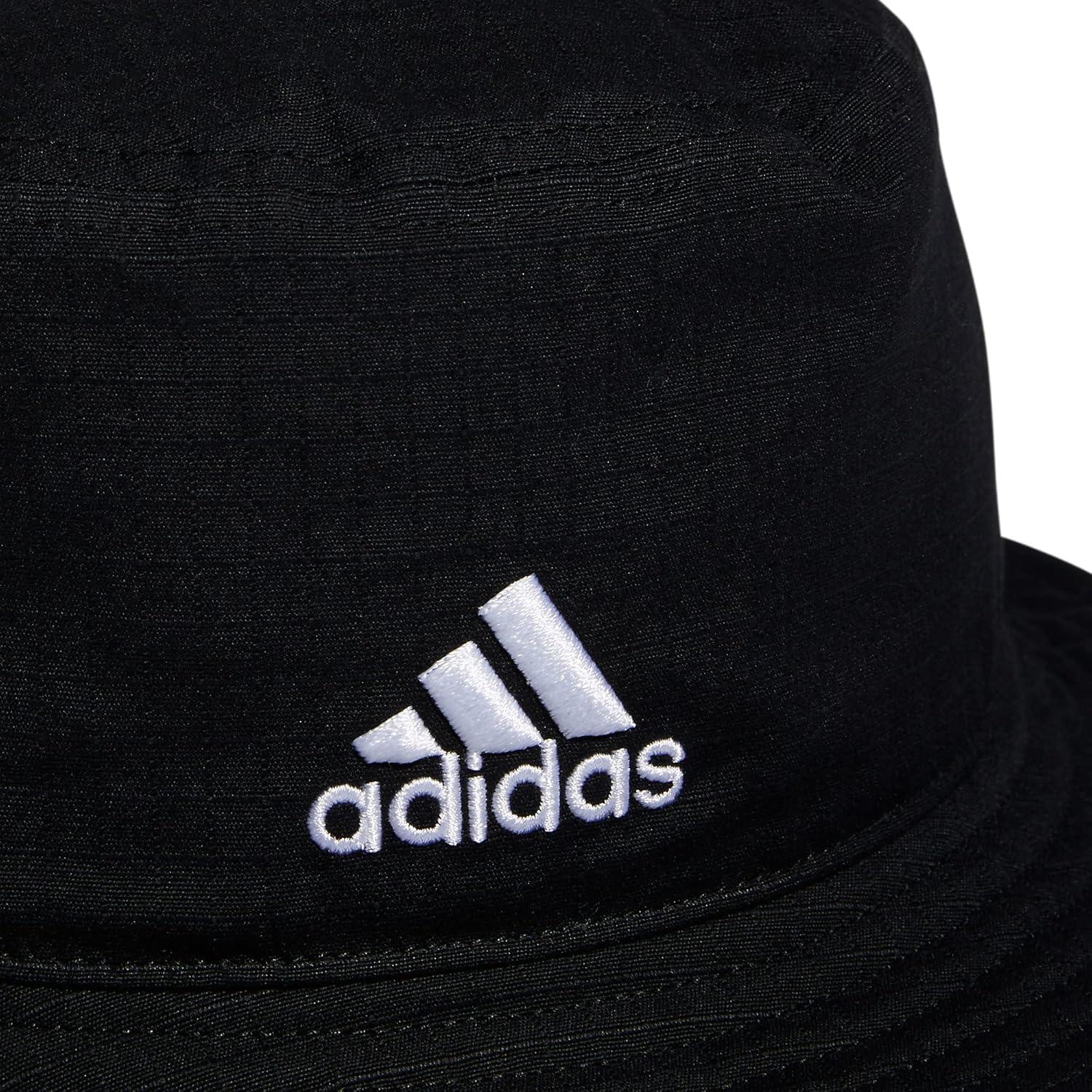 Sombrero de Cubo adidas Essentials Plus Mujer Negro/Blanco