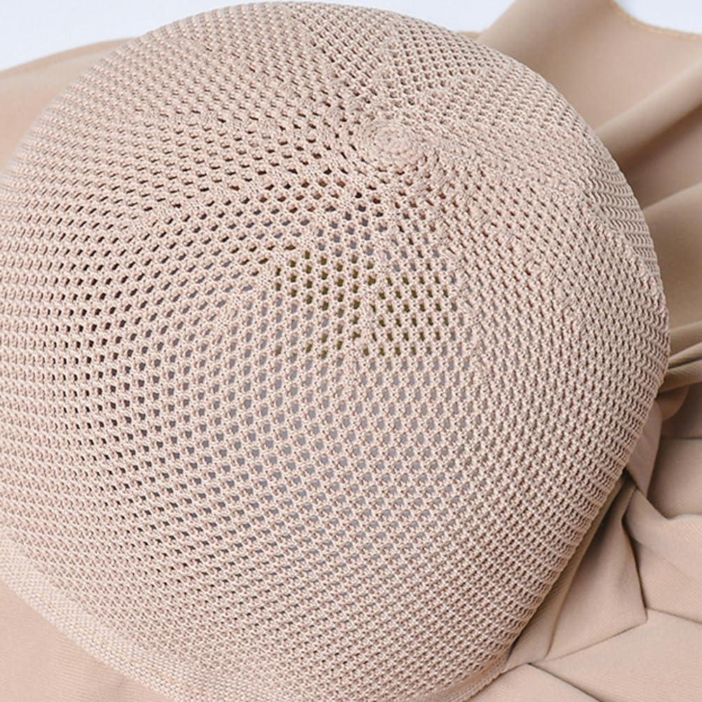 Sombrero de Sol Plegable Beige Mujer UPF 50+ Protección UV