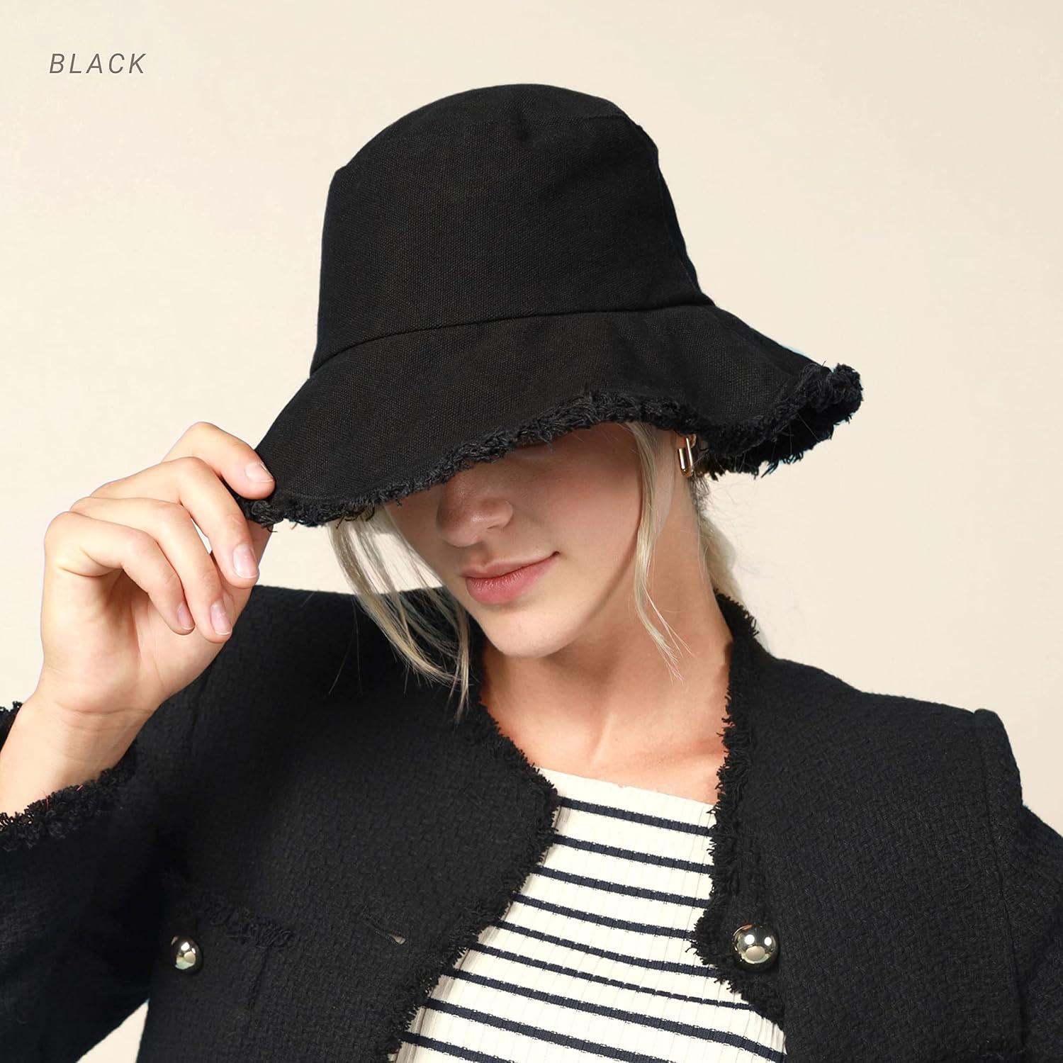 Sombrero de Cubo Desgastado CHOK.LIDS Unisex Algodón UPF 50+