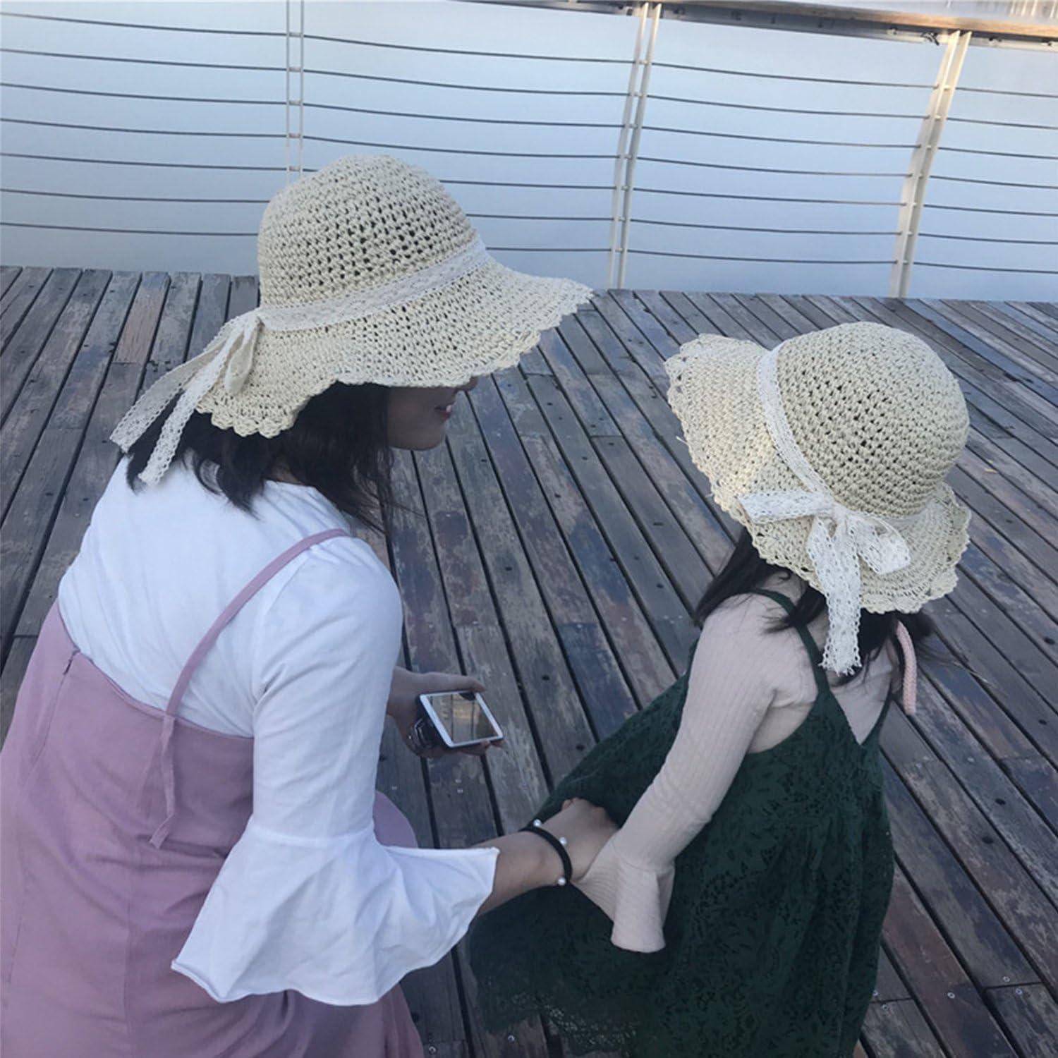 Sombrero de paja plegable UPF 50+ para mujer - Greenery