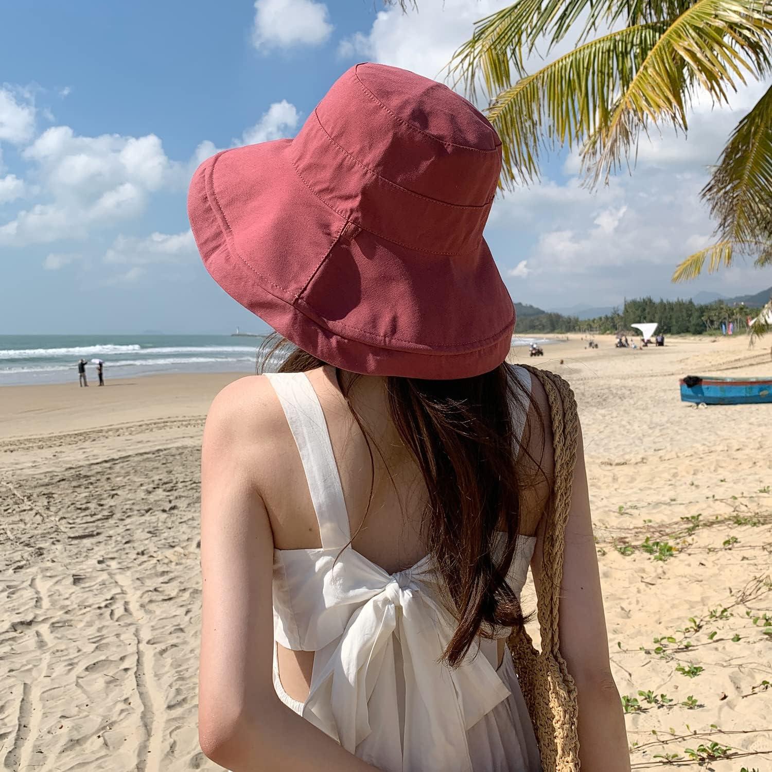 Sombrero de Sol Reversible HUAMULAN con Ala Ancha y Protección UV