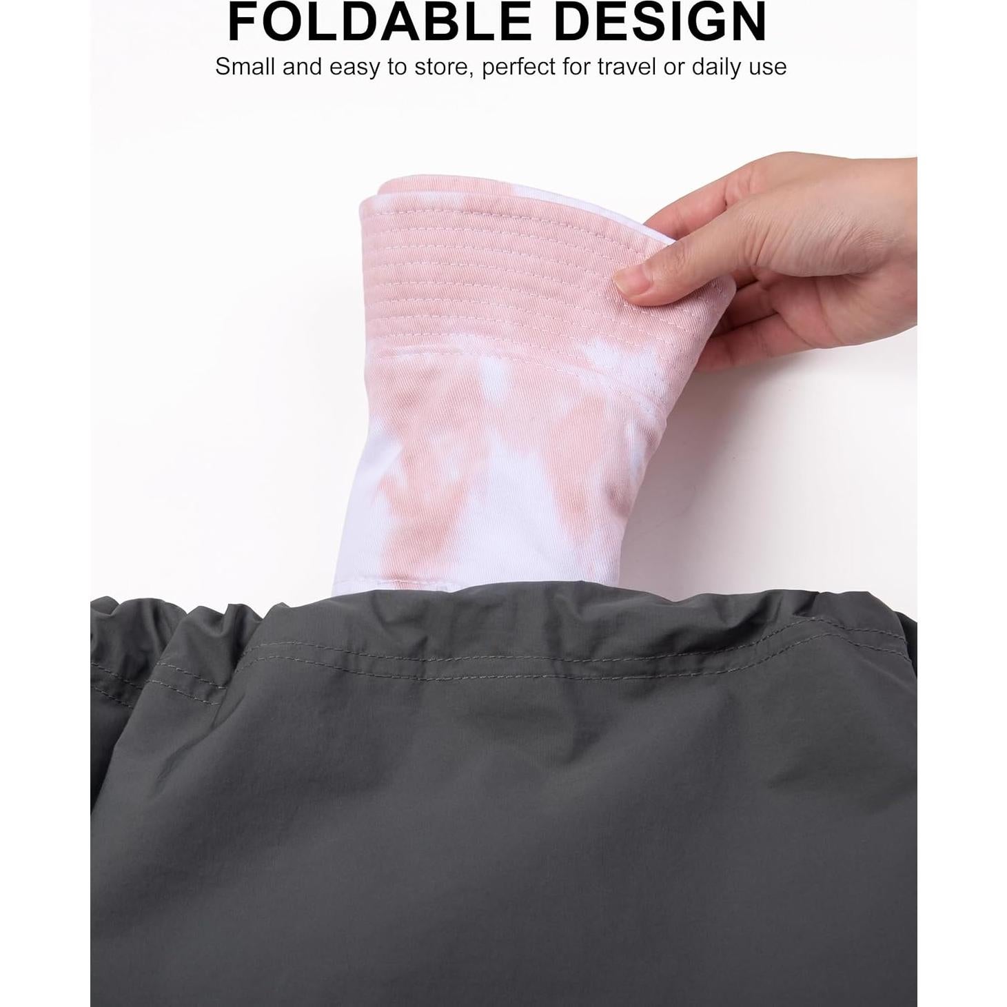 Sombrero de Cubo Gadiemkensd 100% Algodón Unisex UPF 50