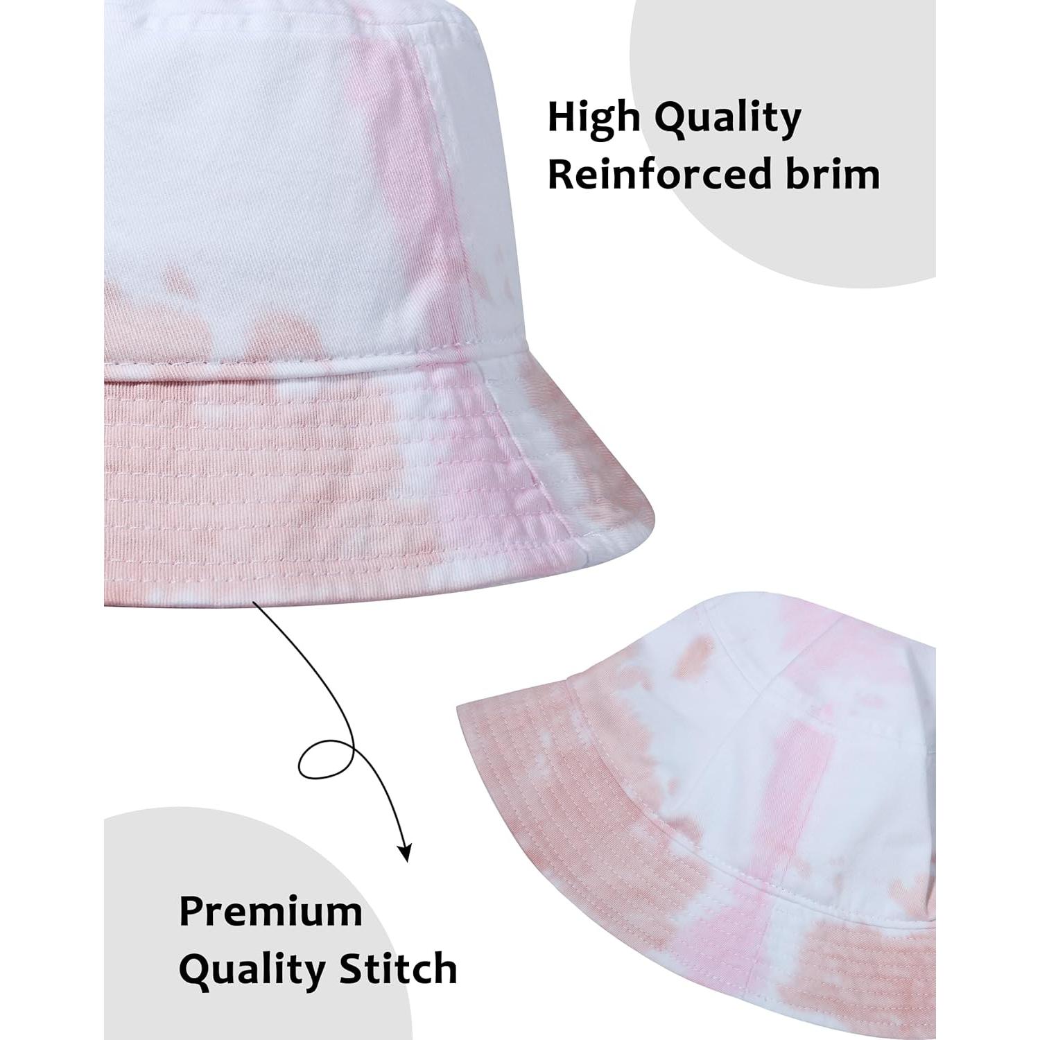 Sombrero de Cubo Gadiemkensd 100% Algodón Unisex UPF 50