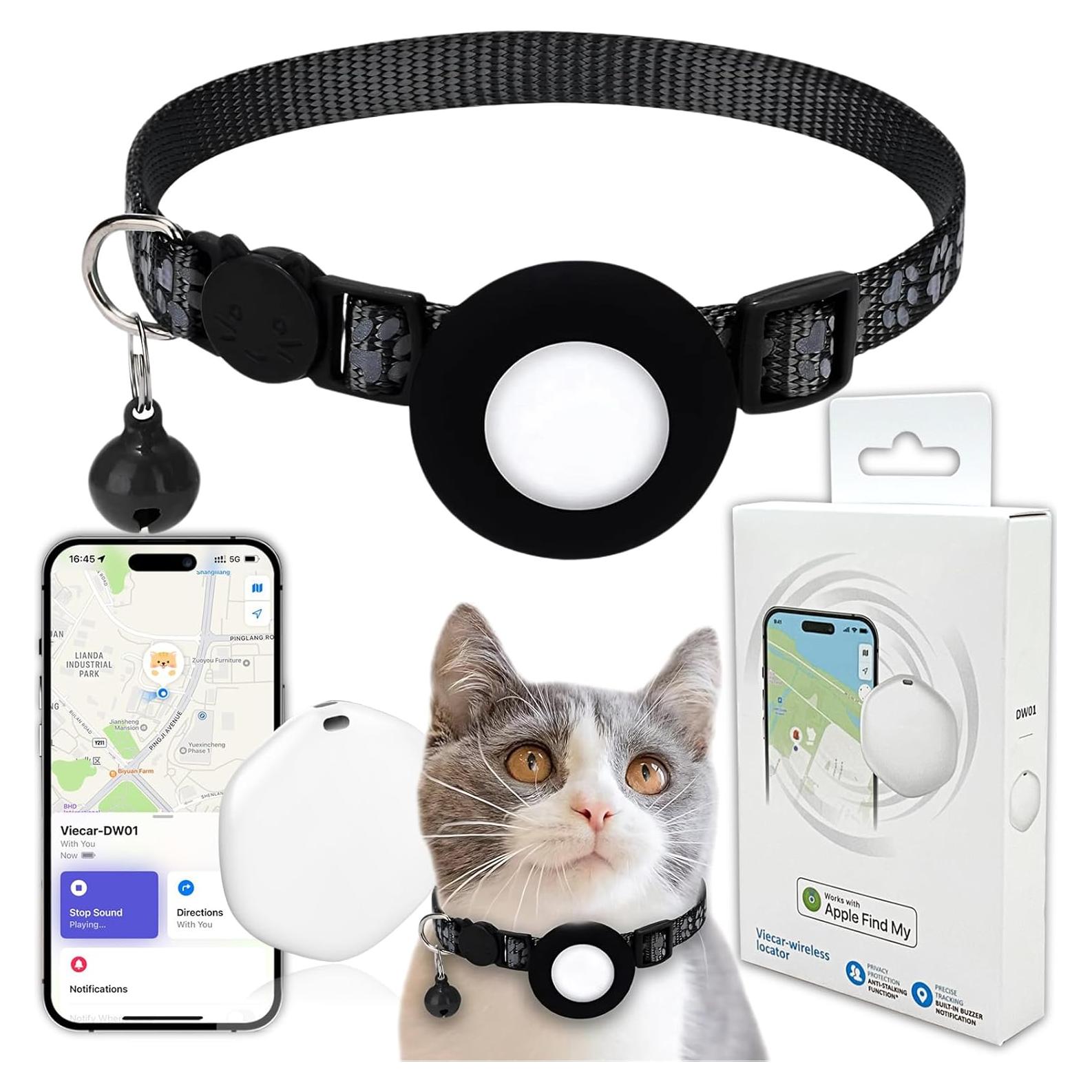 Rastreador GPS para Gatos Shenzhen Chaoyue Negro IP68