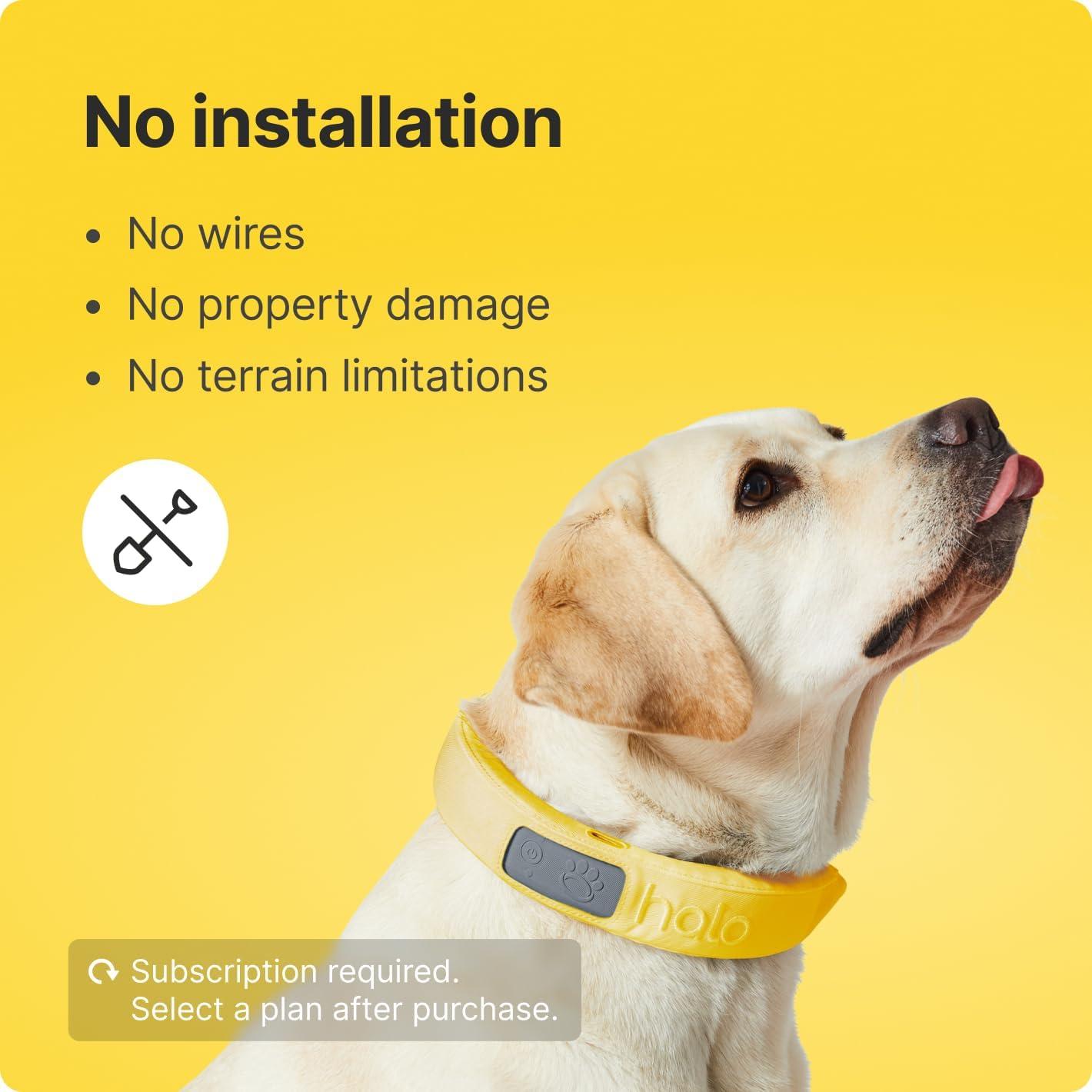 Halo Collar 3 - Collar GPS Inalámbrico para Perros Mediano/Grande