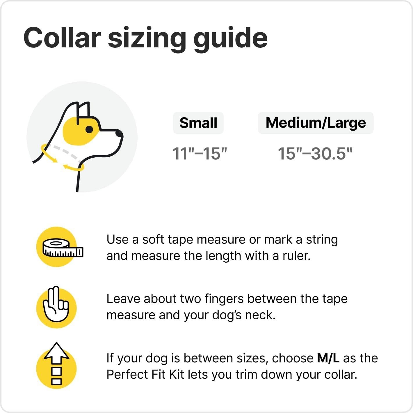 Halo Collar 3 - Collar GPS Inalámbrico para Perros Mediano/Grande