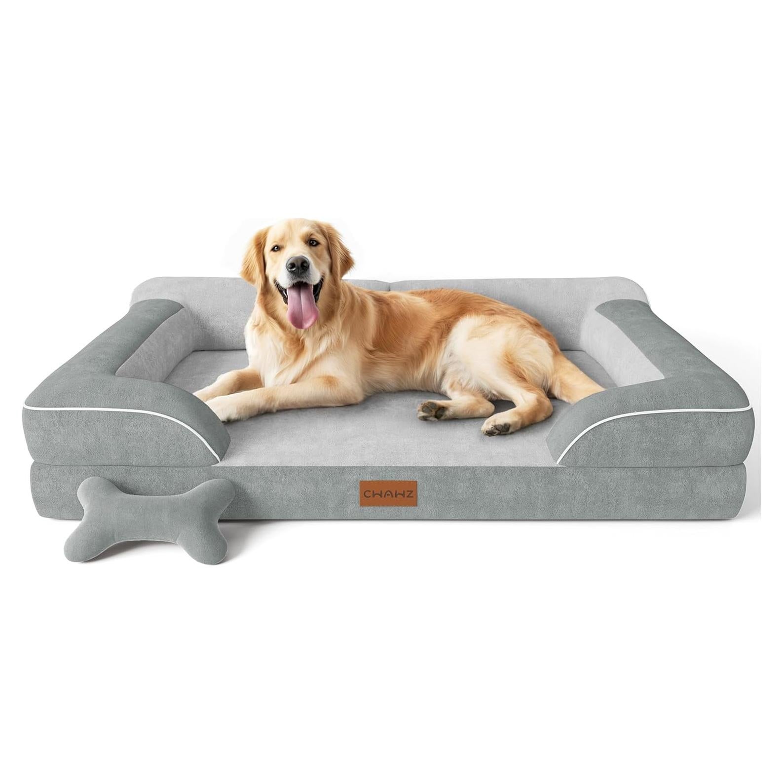 Cama Ortopédica para Perro Extra Grande CWAWZ con Espuma de Memoria