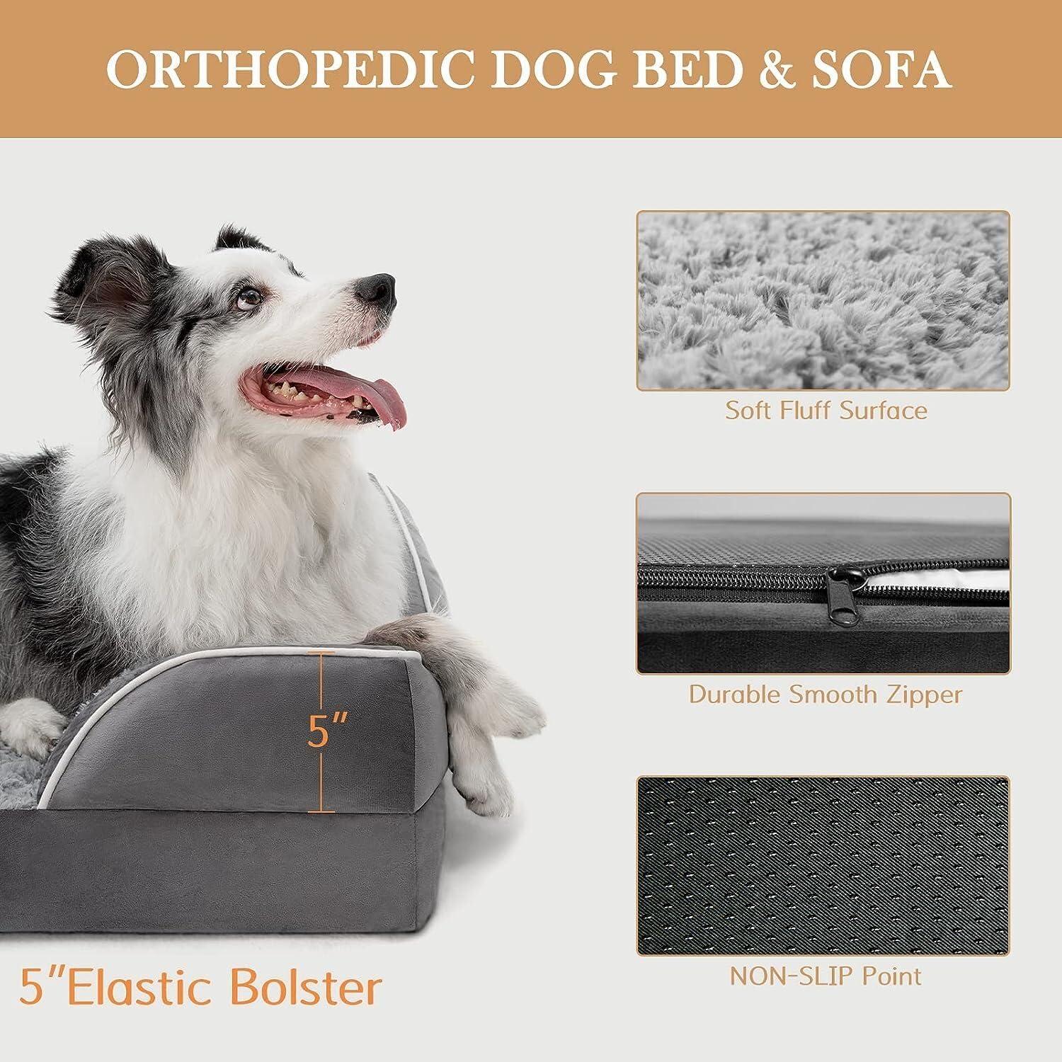 Cama Ortopédica Impermeable para Perros Grandes Comfort Expression