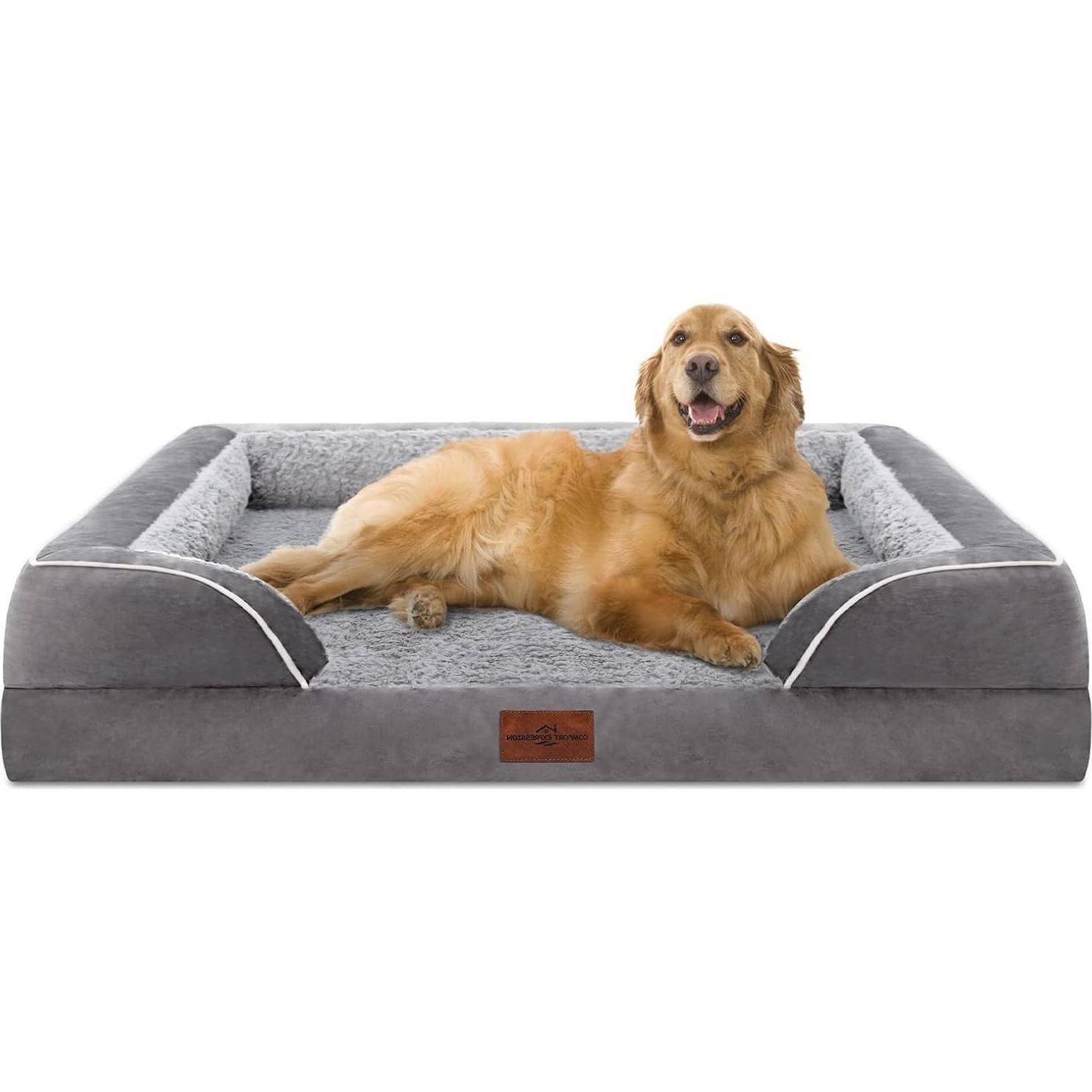 Cama Ortopédica Impermeable para Perros Grandes Comfort Expression