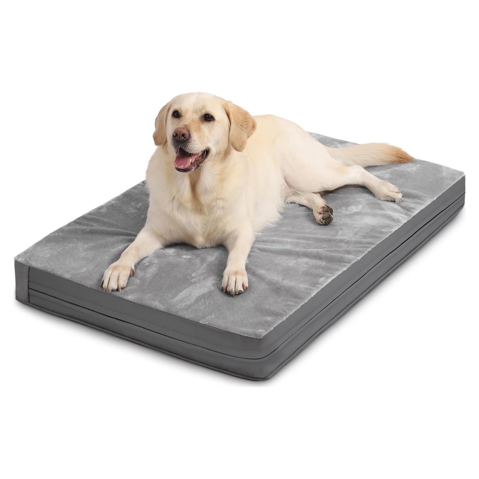 Cama para perros XXL Vonabem ortopédica impermeable 119x74 cm