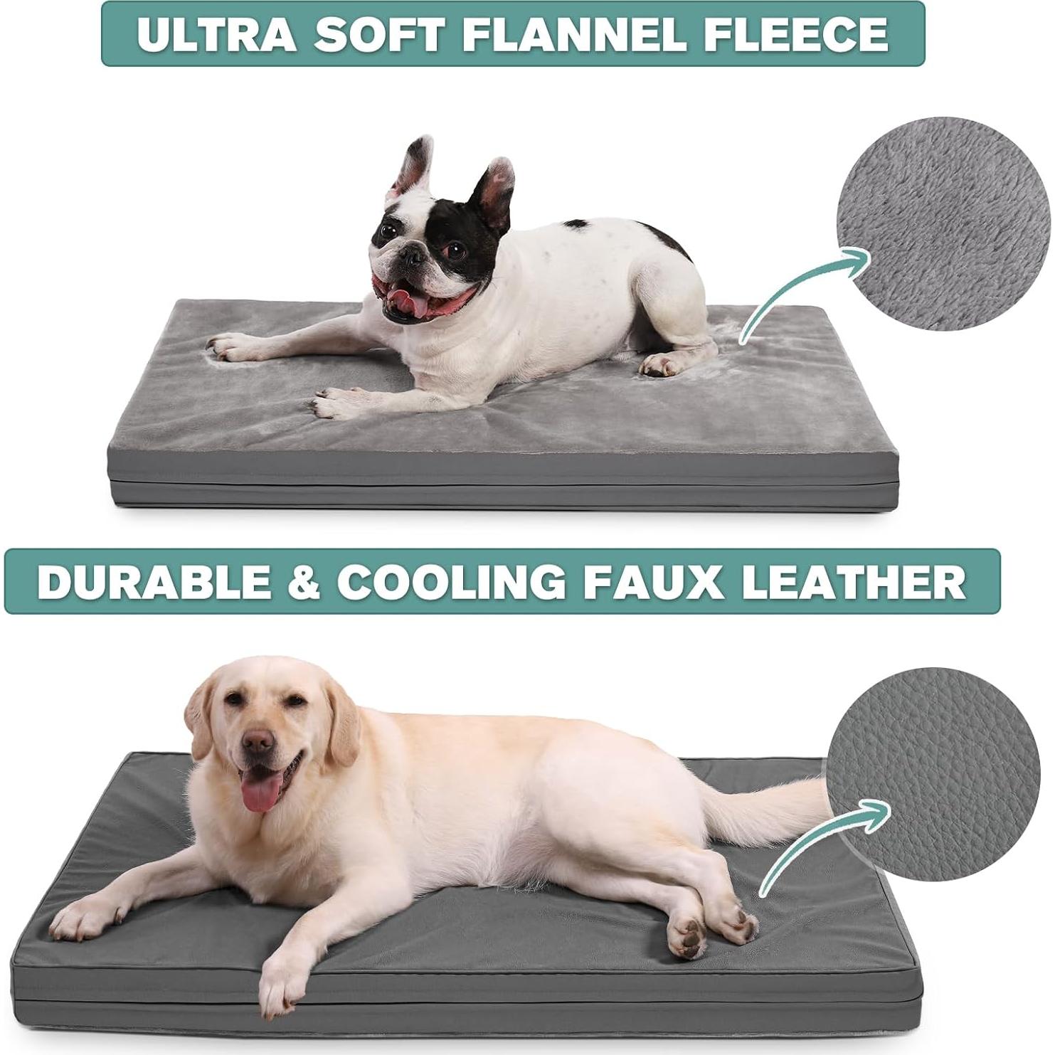 Cama para perros XXL Vonabem ortopédica impermeable 119x74 cm