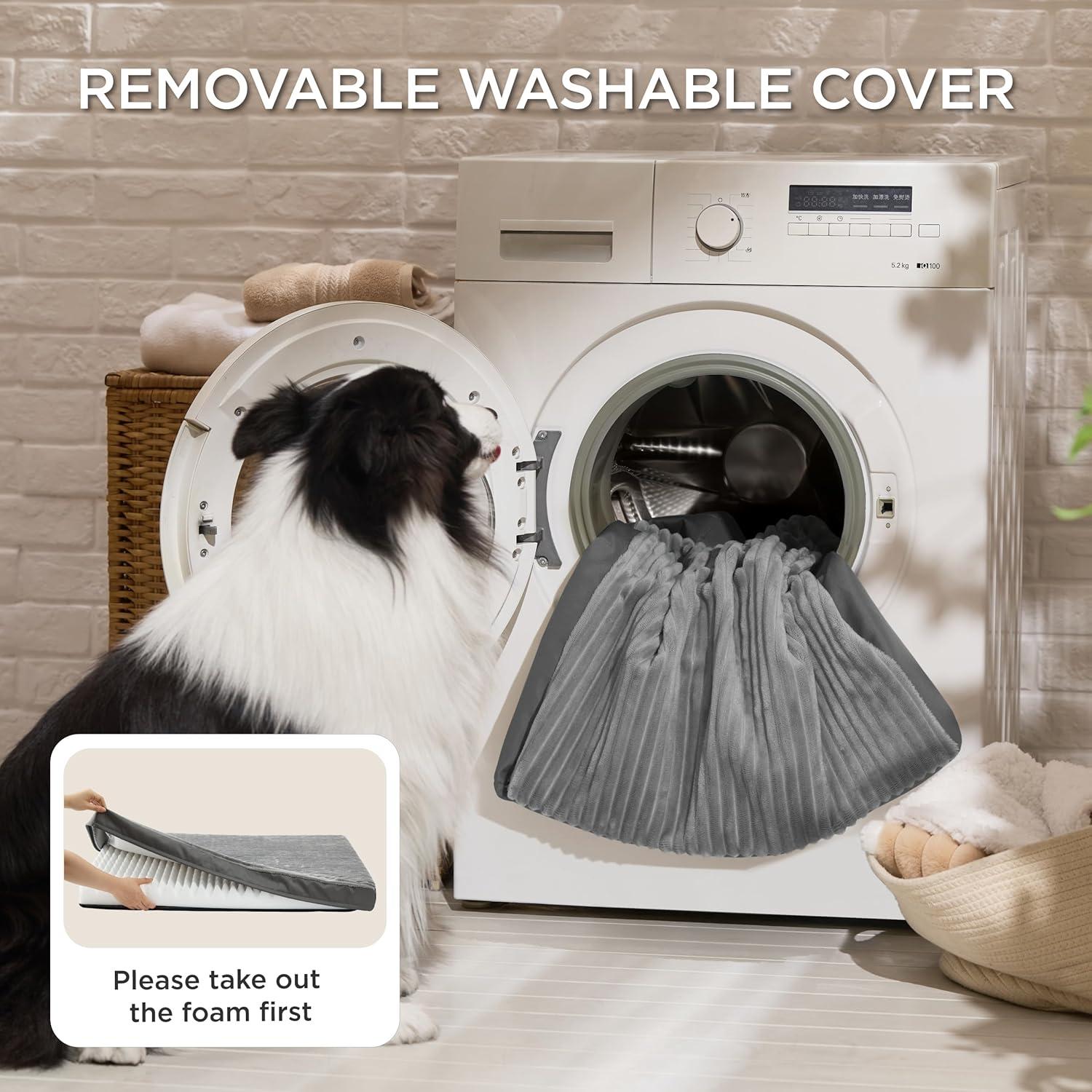 Cama Ortopédica para Perros Bedsure 89x56 cm - Lavable