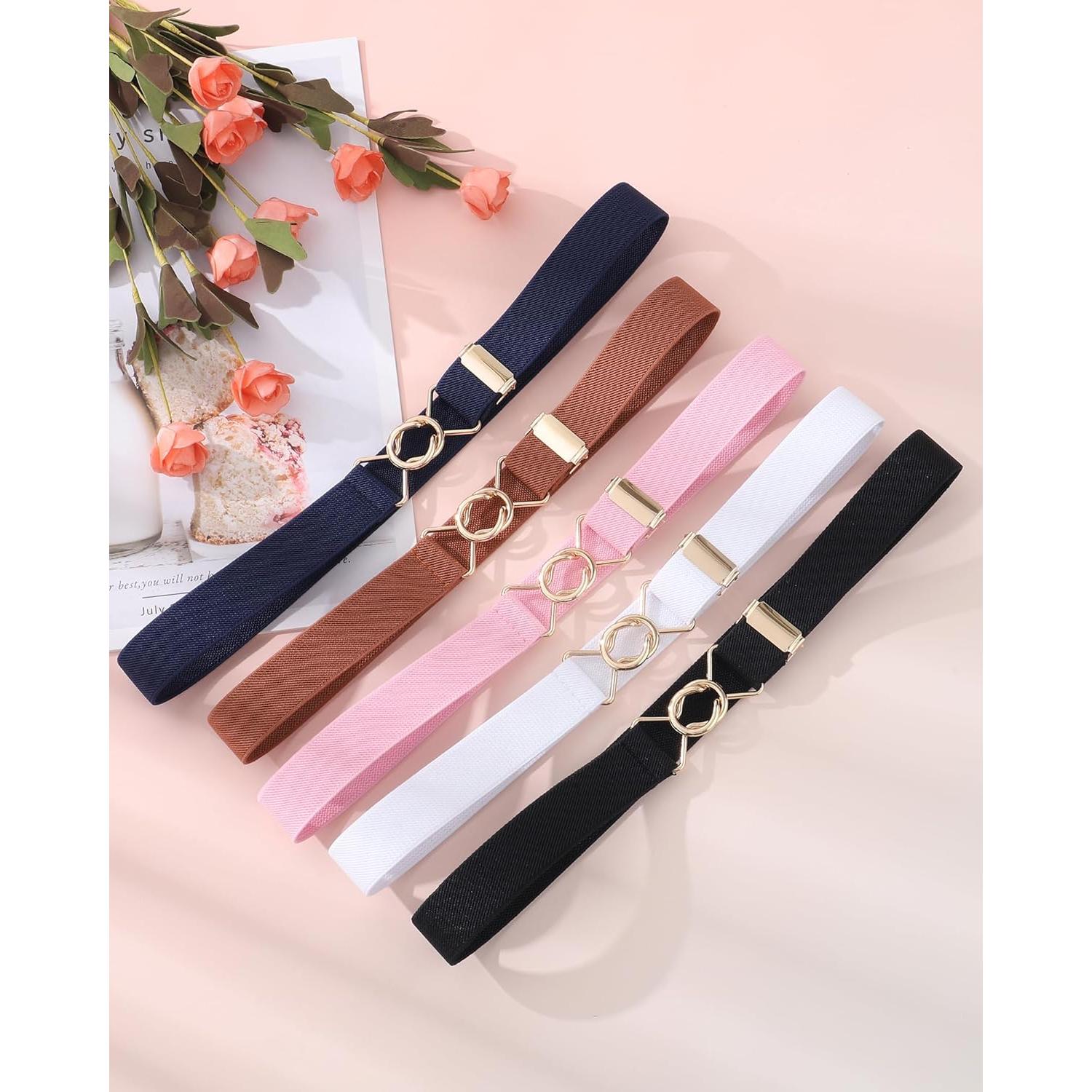 Cinturón Elástico Kajeer para Niñas - Ajustable 38 a 68.5 cm