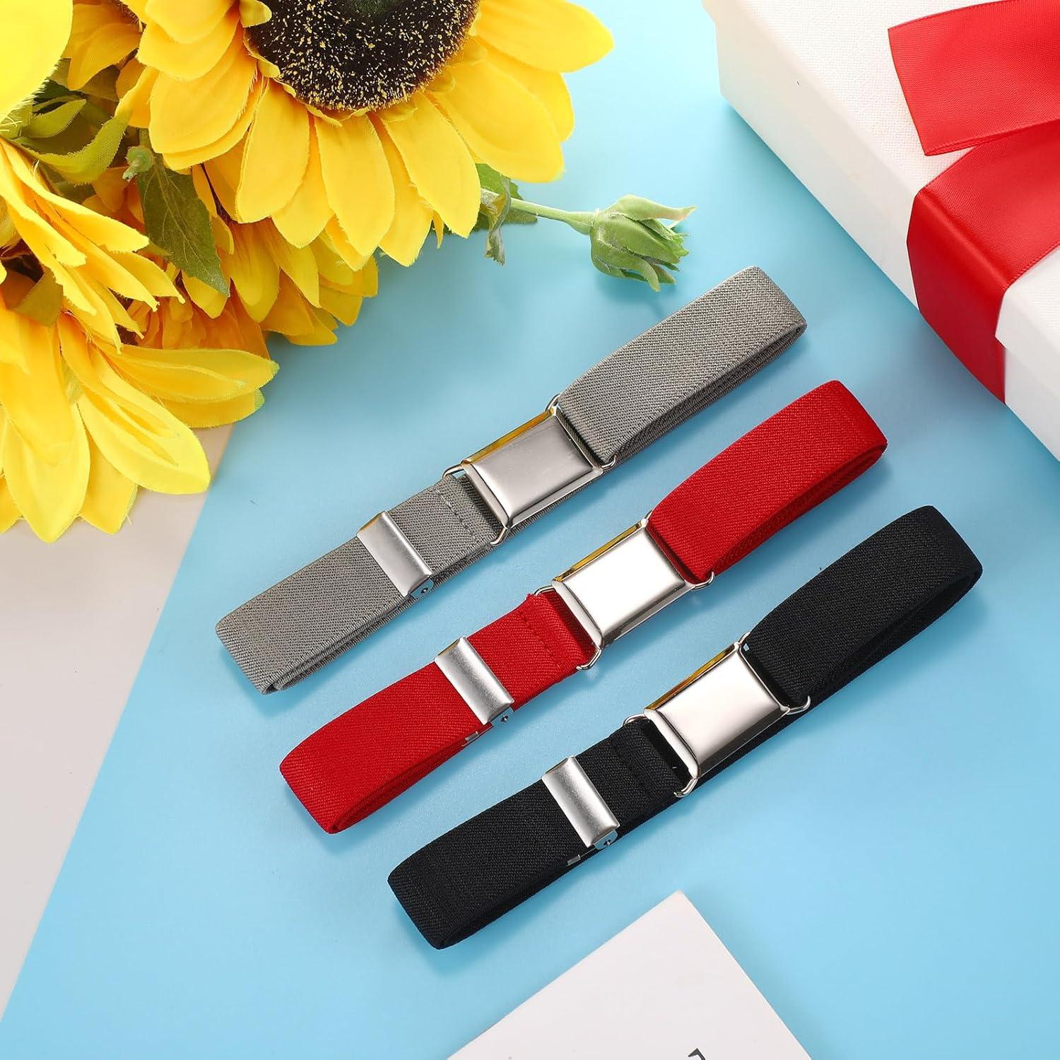 Cinturón Elástico Ajustable Syhood para Niños 3 Piezas