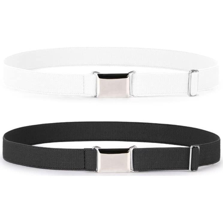 Cinturón Elástico Ajustable para Niños JASGOOD - 2 Piezas