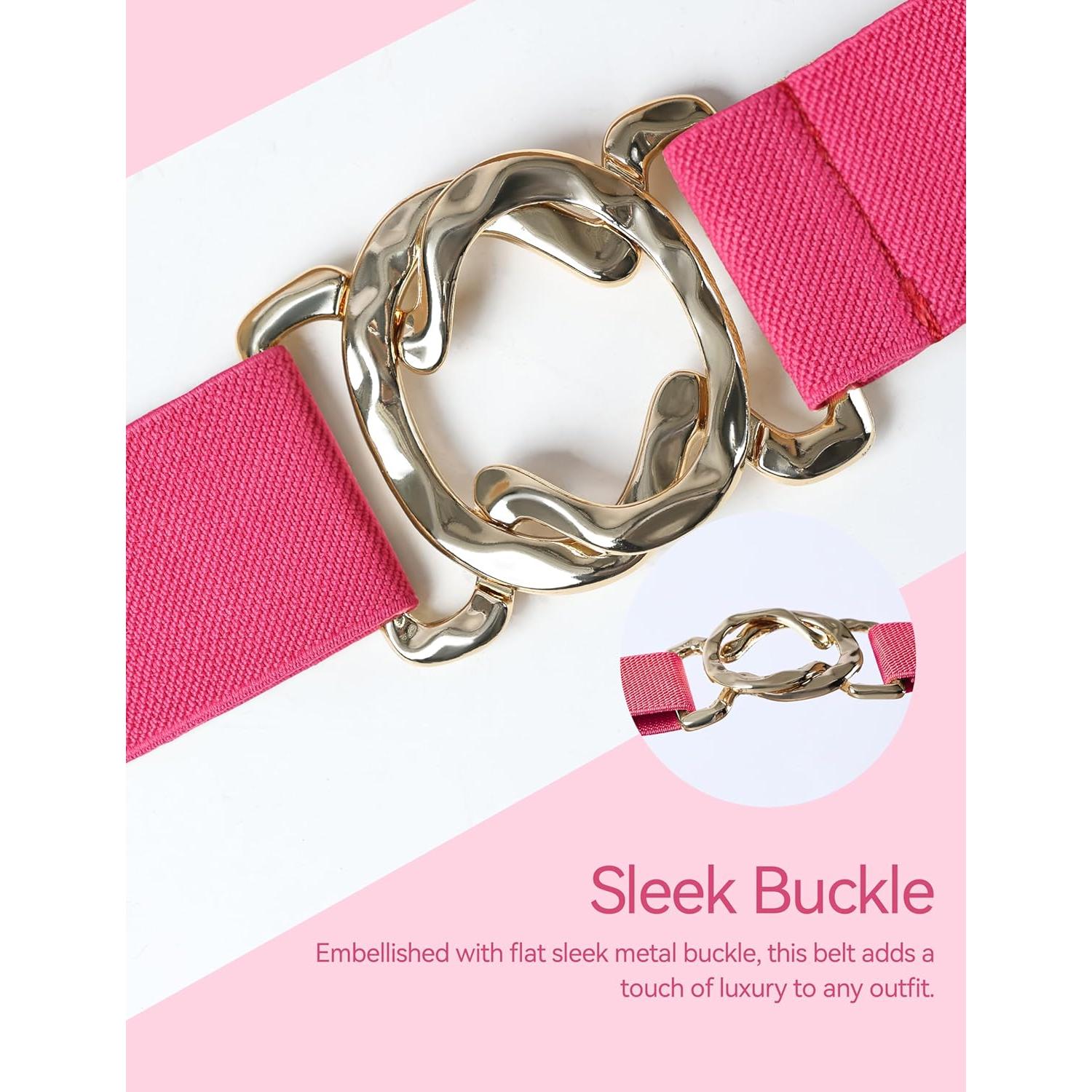 Cinturón Elástico para Montar a Caballo Harrison Howard - Magenta