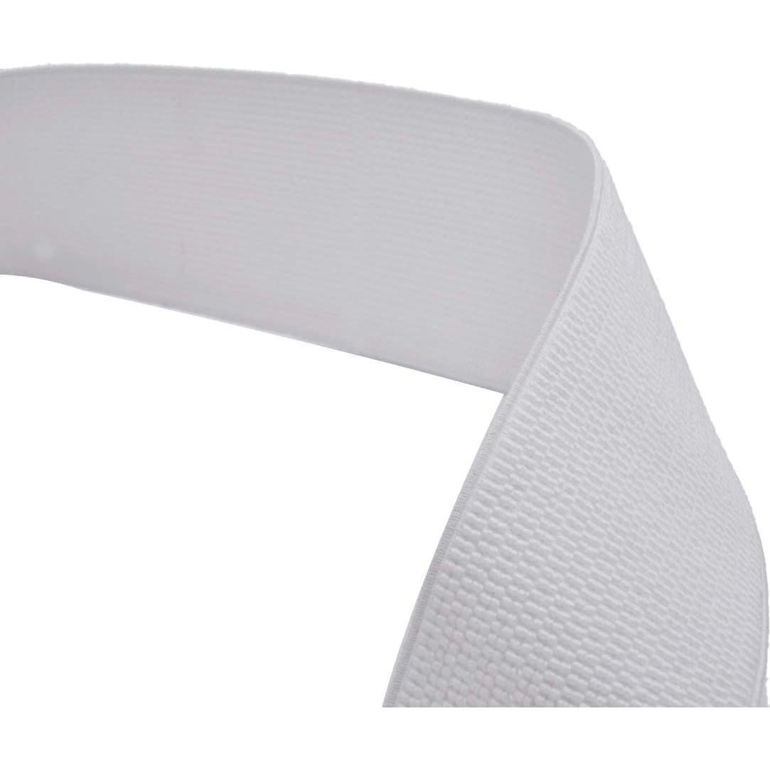 Cinturón Elástico para Mujeres Beltox Blanco 6 cm Ancho