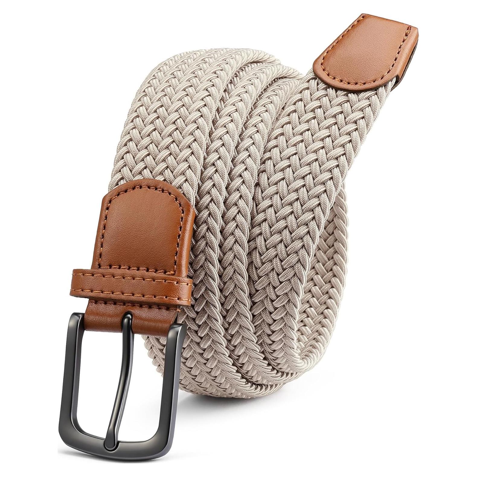 Cinturón elástico CHAOREN para hombres 3.49 cm ajustable