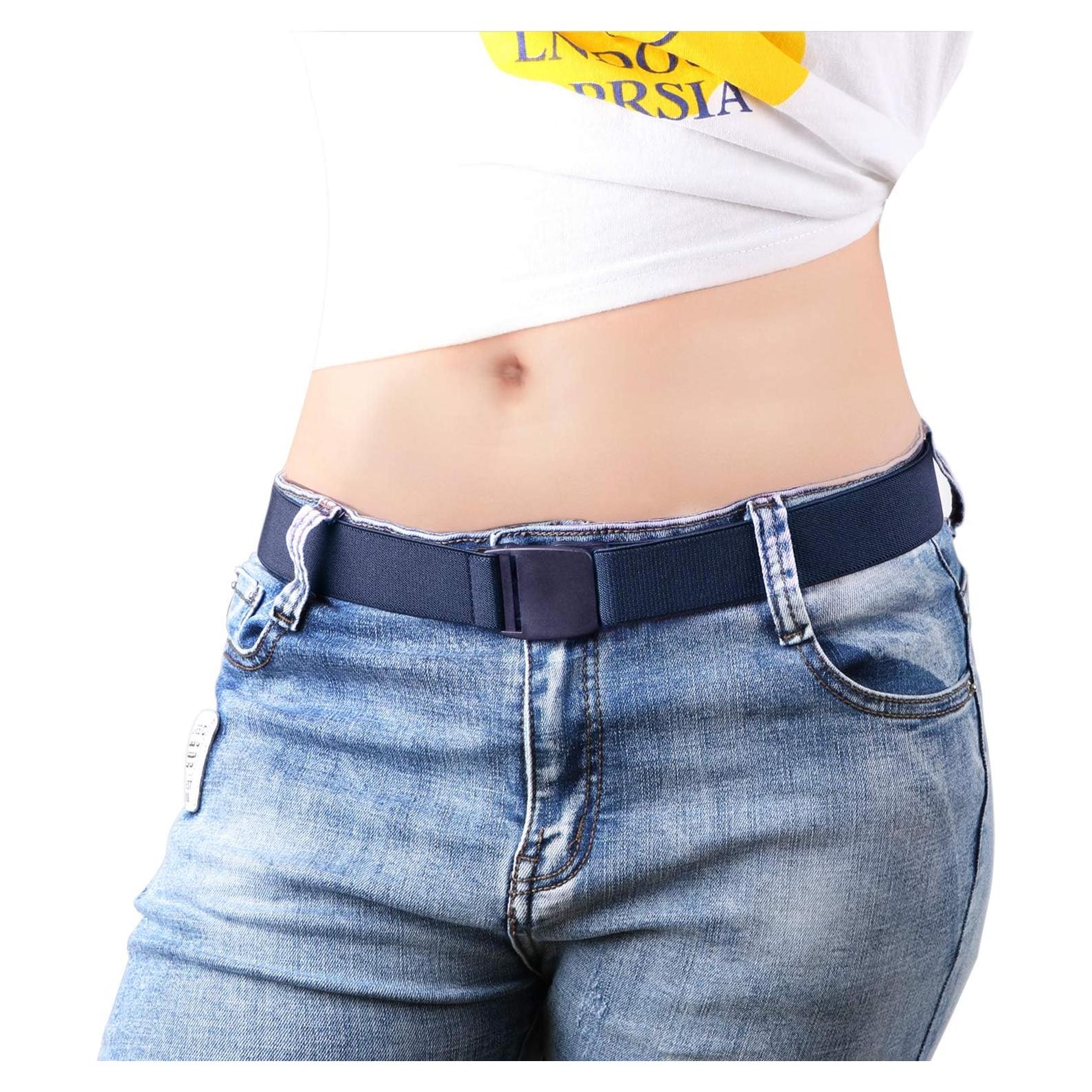 Cinturón Elástico Invisible JASGOOD para Mujeres Ajustable 3 cm