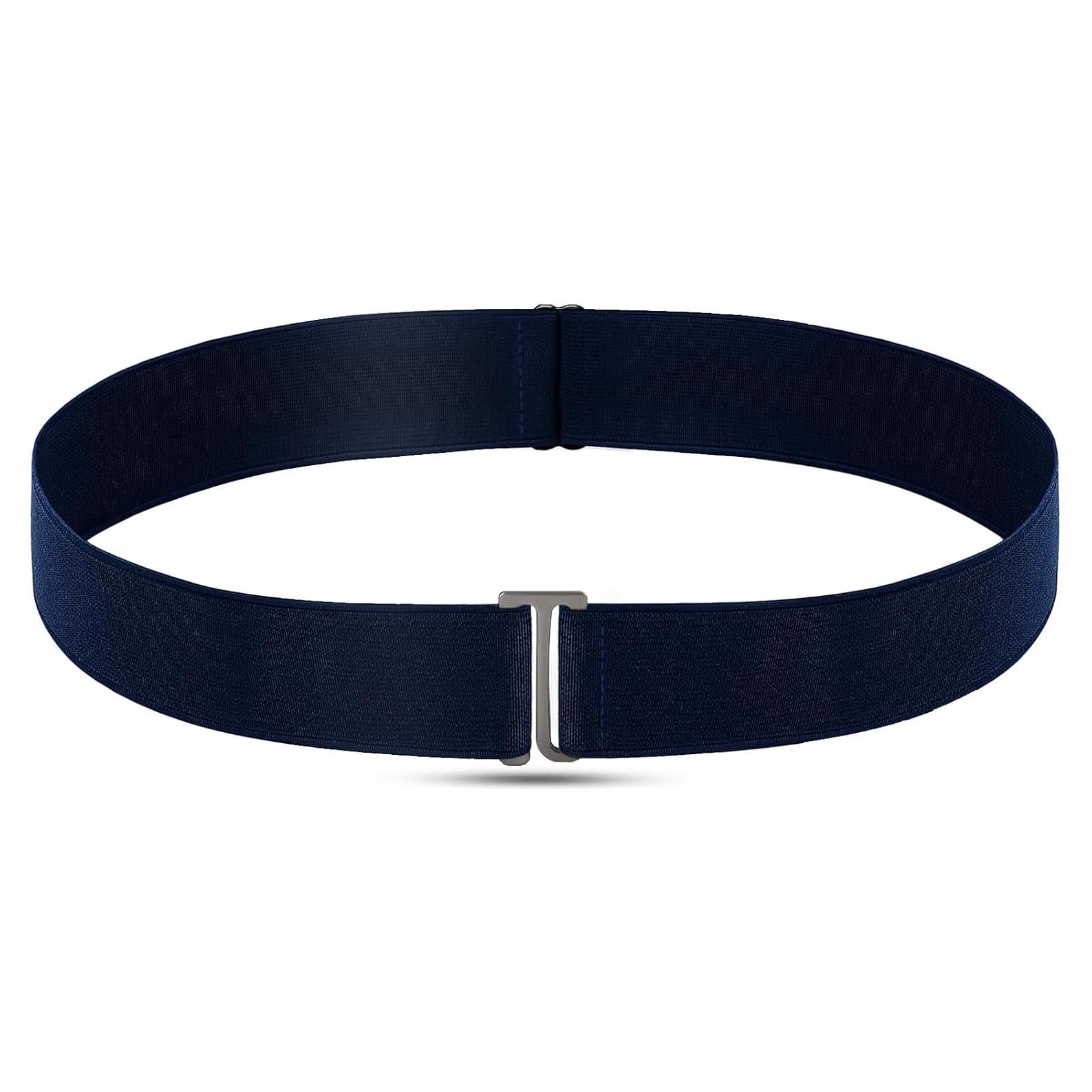 Cinturón Elástico Invisible No Show para Mujeres - Azul Oscuro