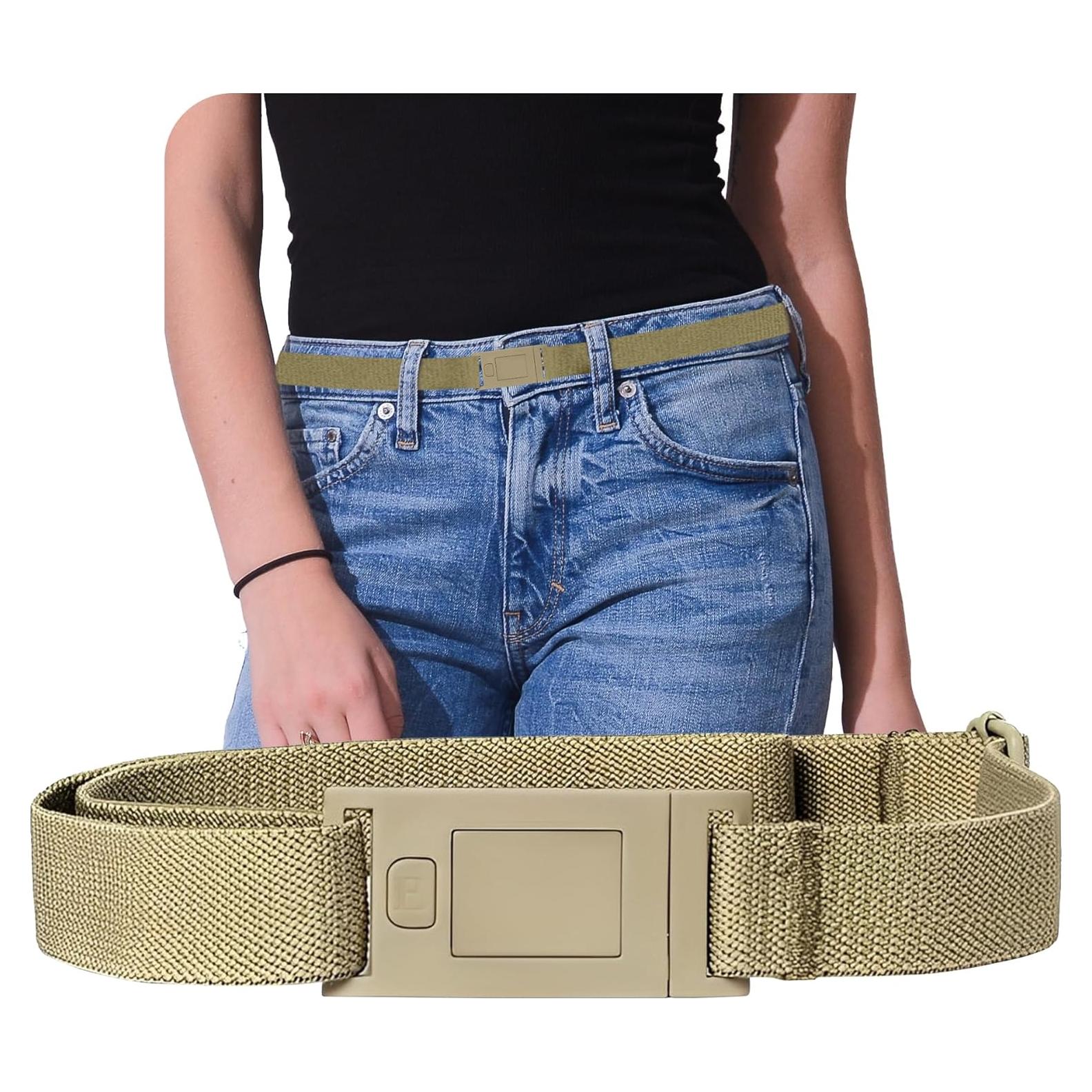 Cinturón Ajustable Estrecho Beltaway para Mujeres - 2.54 cm