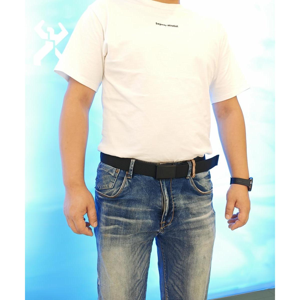 Cinturón Elástico de Nylon WYuZe - 2 Unidades Ajustables para Hombre