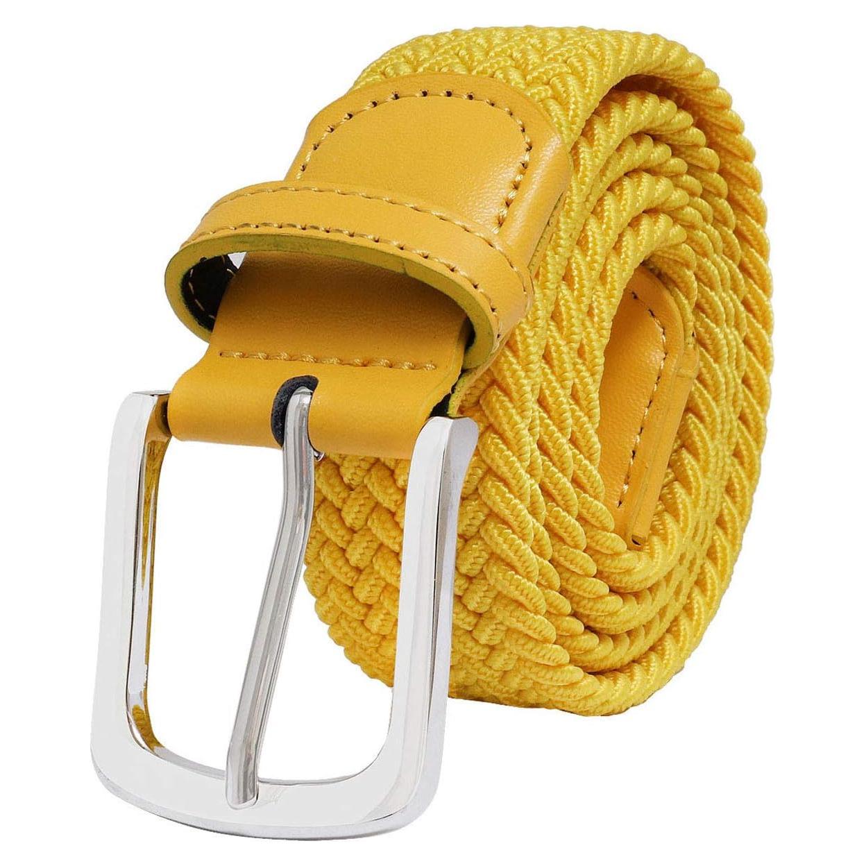 Cinturón trenzado elástico unisex Falari 33mm multicolor