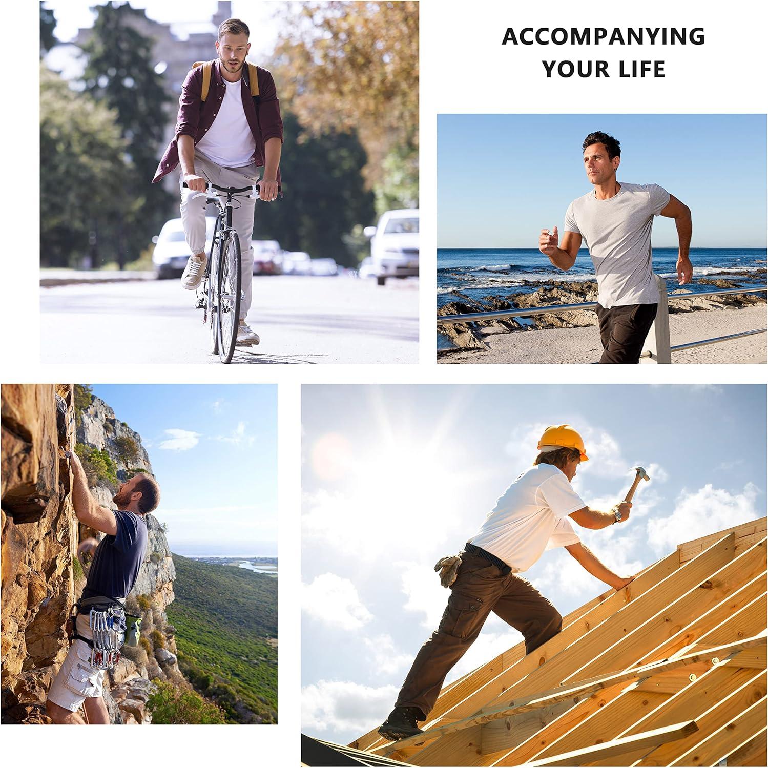 Cinturón de Nylon Ajustable LXMY para Hombre 130 cm