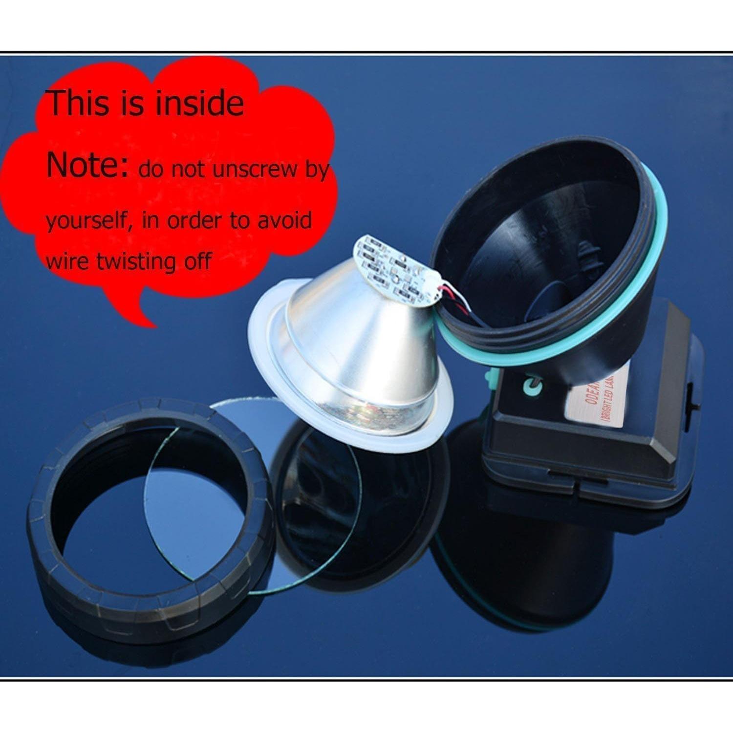 Linterna Frontal LED ODEAR Recargable 6000 Lúmenes IPX4