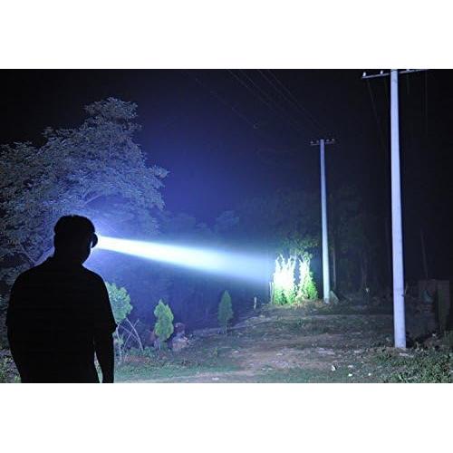 Linterna Frontal LED ODEAR Recargable 6000 Lúmenes IPX4