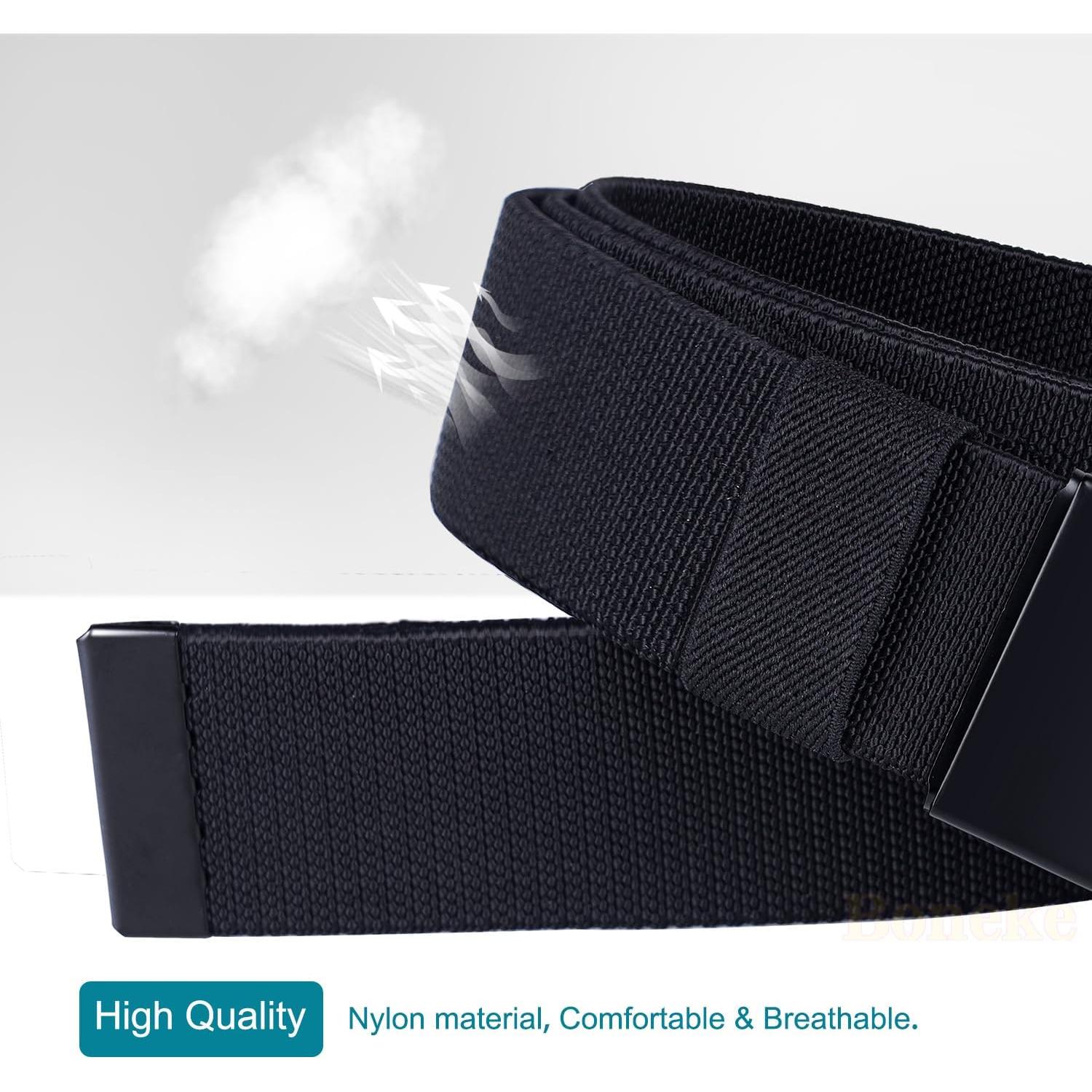 Cinturón Elástico Boneke para Hombres Ajustable 125-145 cm