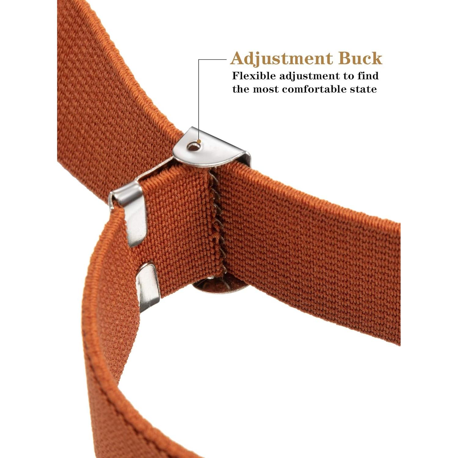 Cinturones Elásticos Sin Hebilla Syhood 9 Piezas Niños