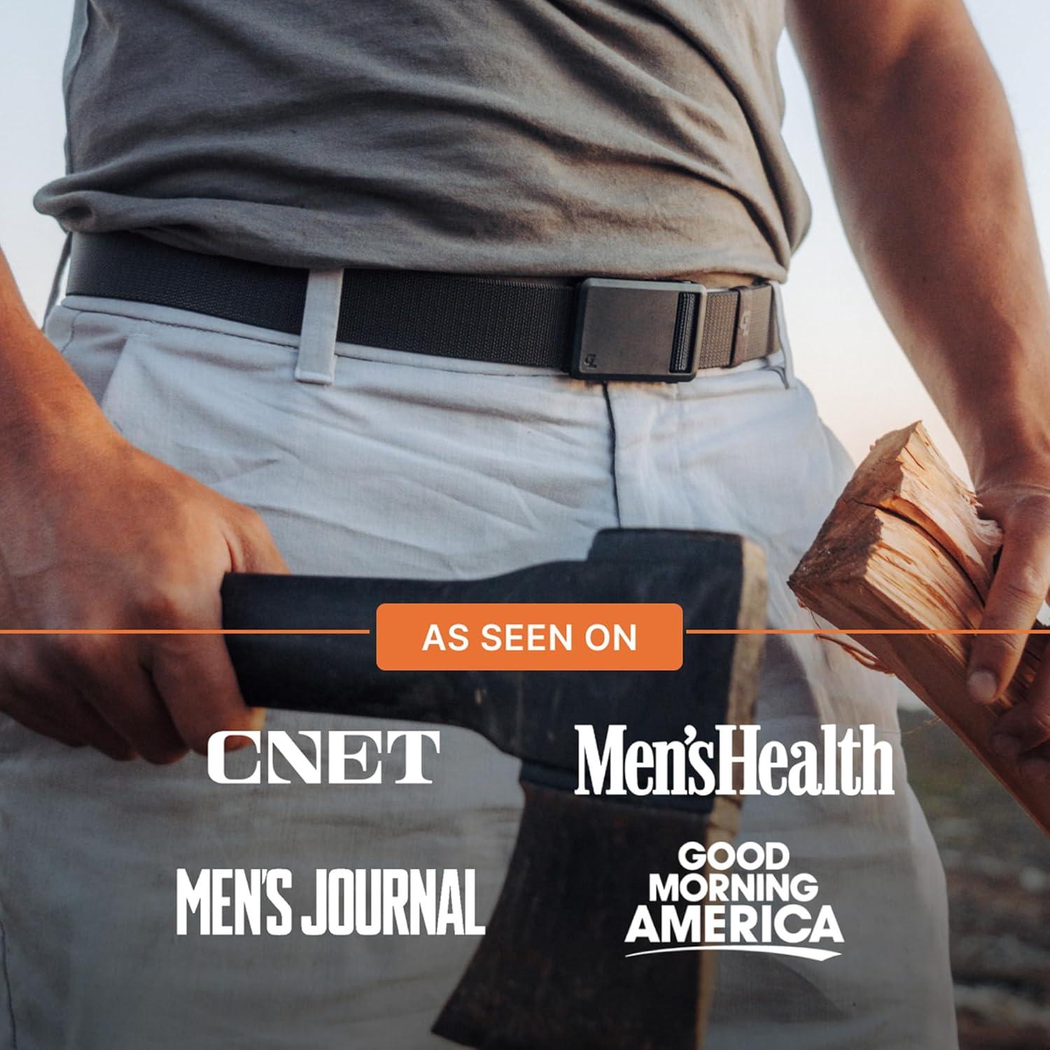 Cinturón de Golf Groove Life Ultra para Hombre - Ajustable y Lavable