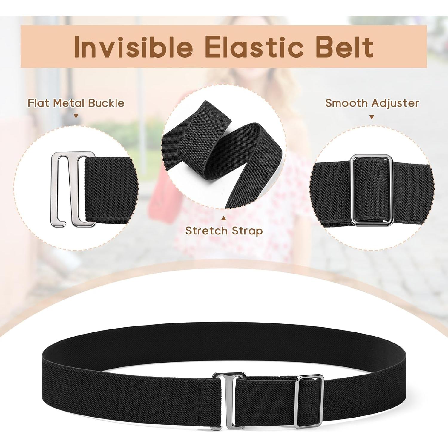Cinturón Elástico Invisible Sightor para Mujeres - Ajustable 100 cm