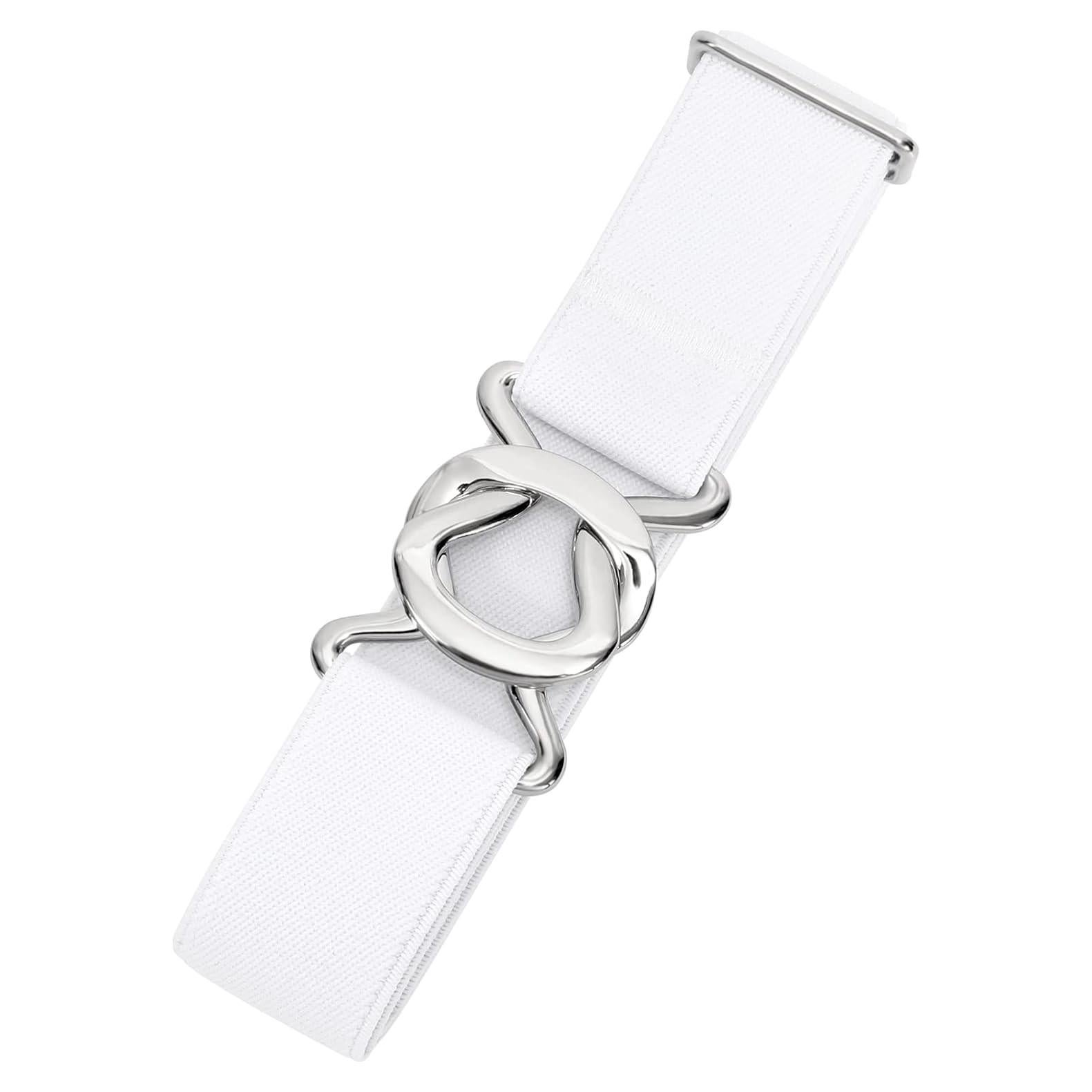 Cinturón Elástico Ajustable JASGOOD para Mujeres - Hebilla Vintage